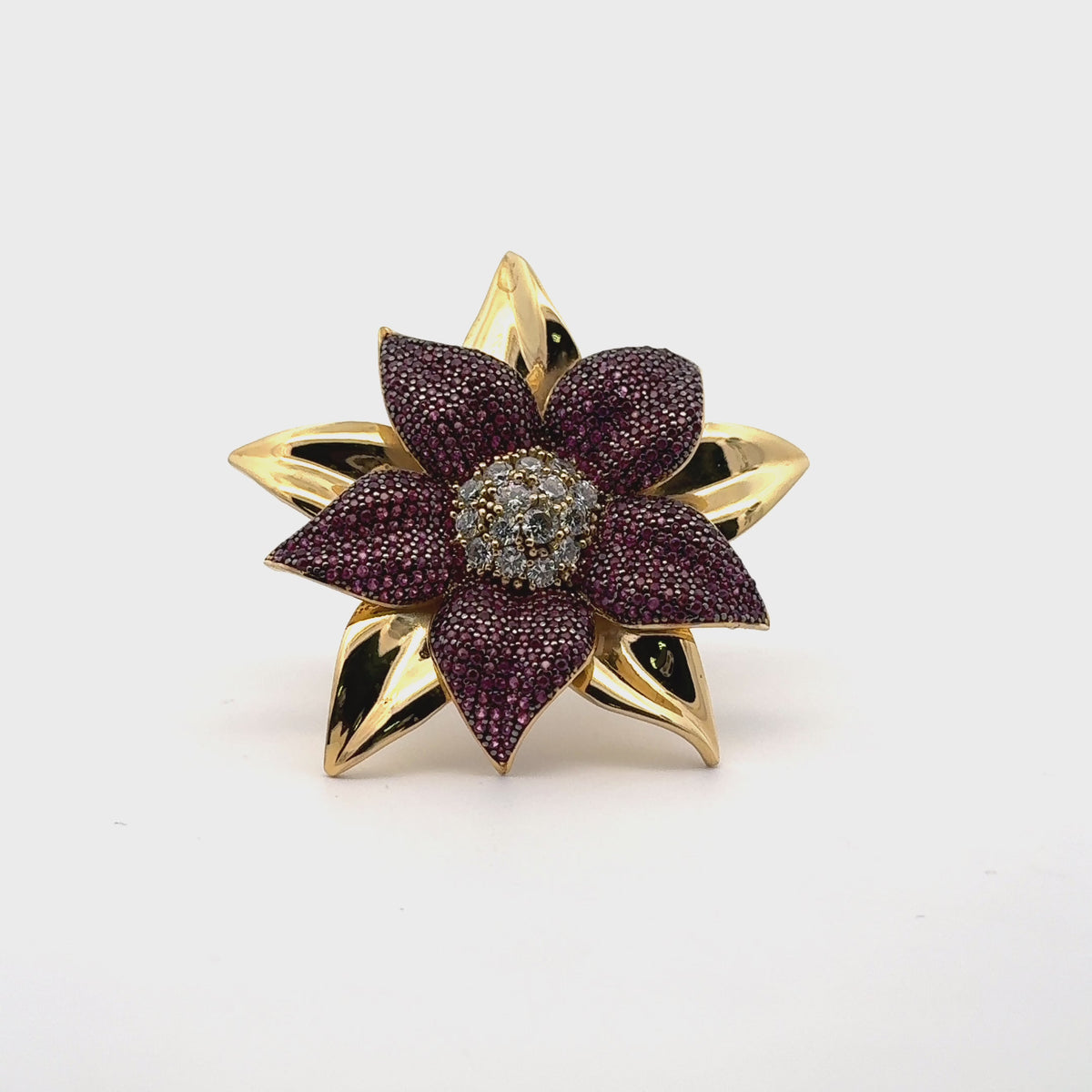 Rotating display of the ring.