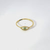 Video of Mystical Evil Eye Ring Gold, showing the setting, profile and finish from multiple angles.