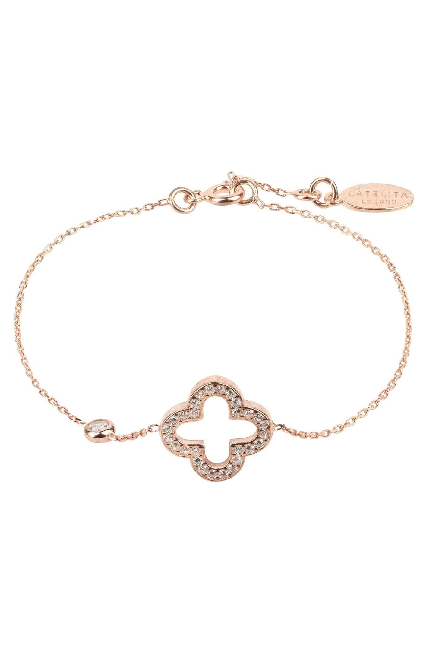 Open Clover Bracelet - LATELITA