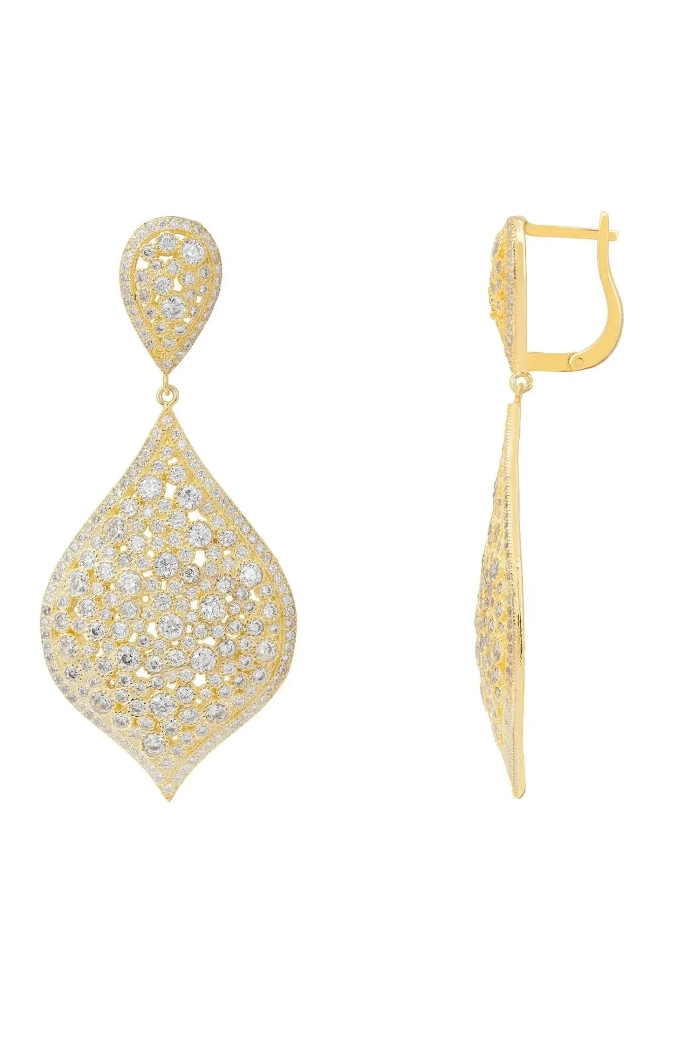 Arabian Nights Earrings Gold - LATELITA Earrings