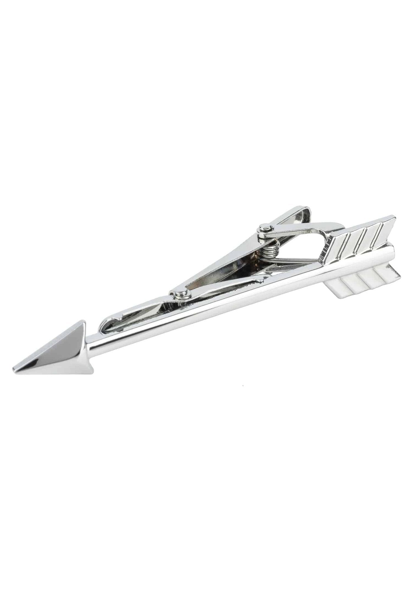 Arrow Mens Tie Clip Silver - LATELITA Cufflinks