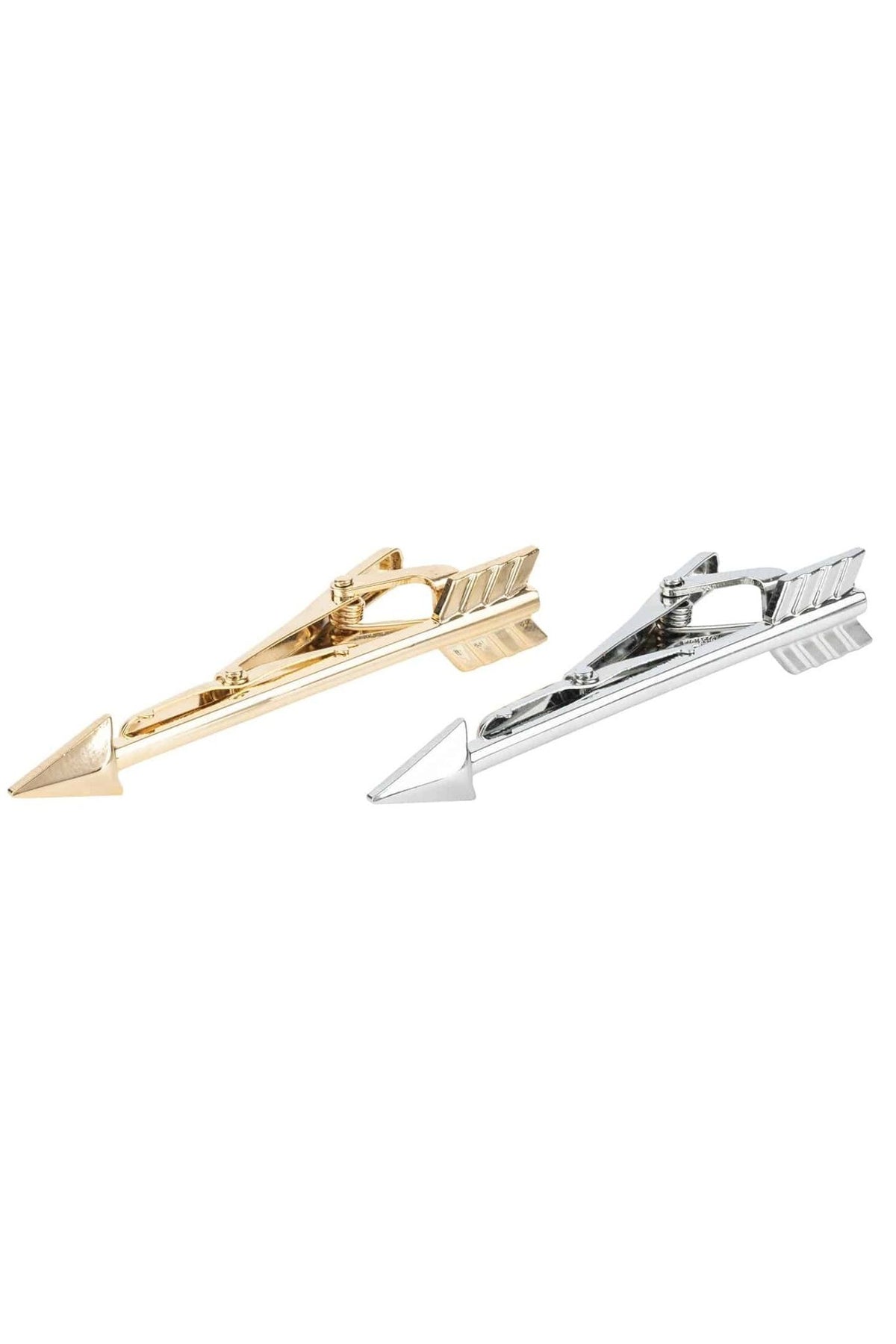 Arrow Mens Tie Clip Silver - LATELITA Cufflinks