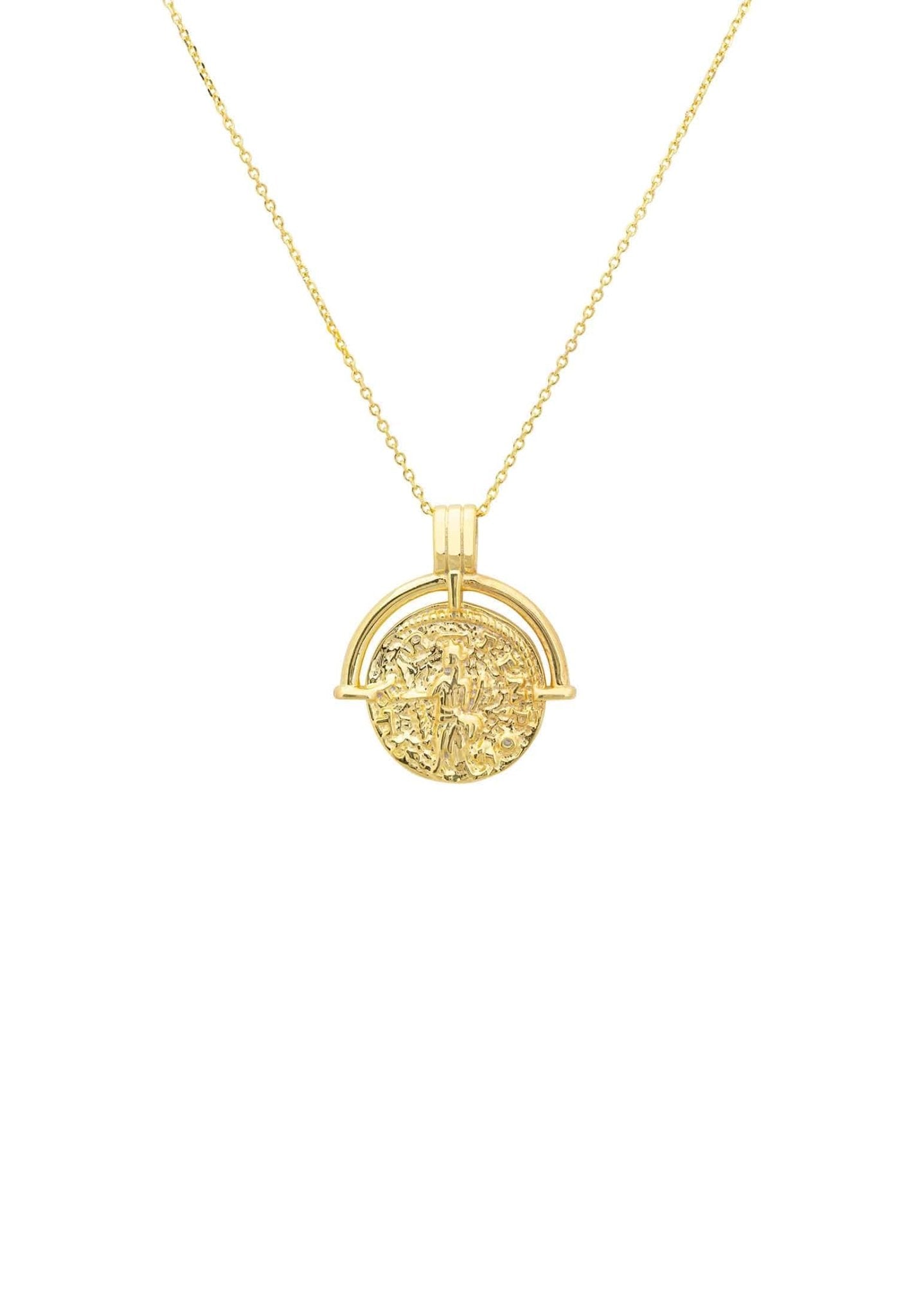 Boudica Necklace Gold - LATELITA Necklaces