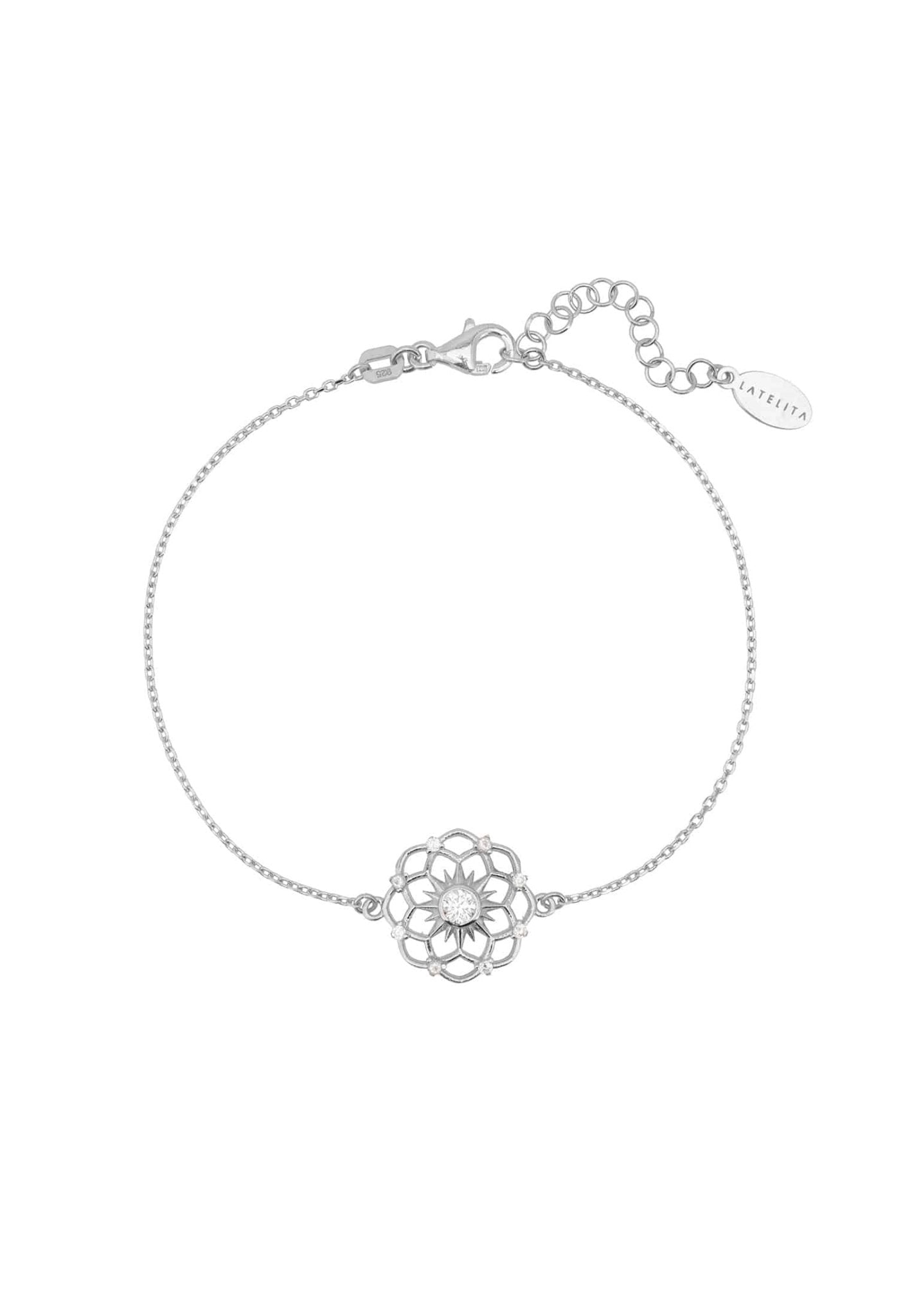 Chakra Bracelet Silver - LATELITA Bracelets