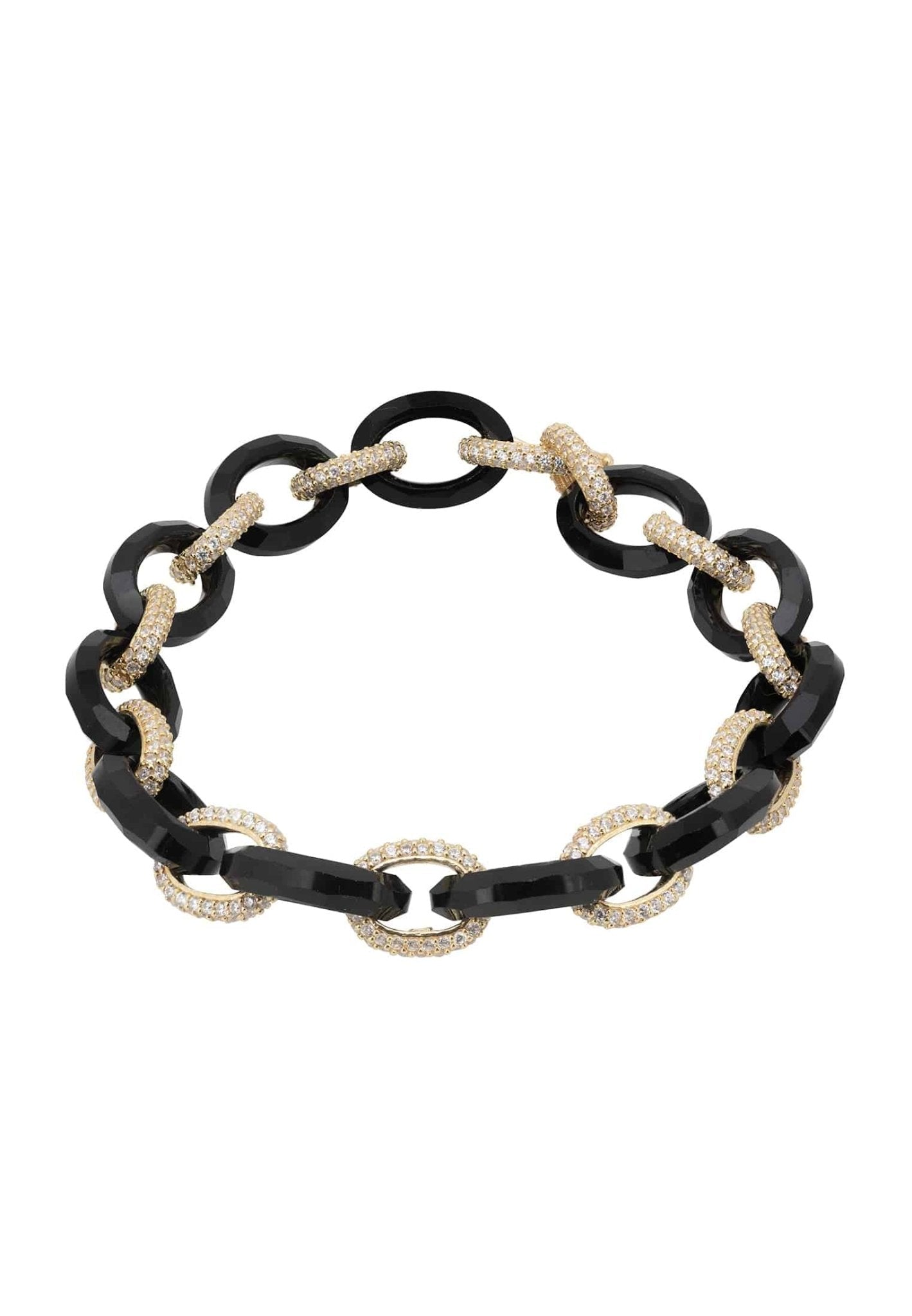 Cleeves Bracelet Black Gold - LATELITA Bracelets