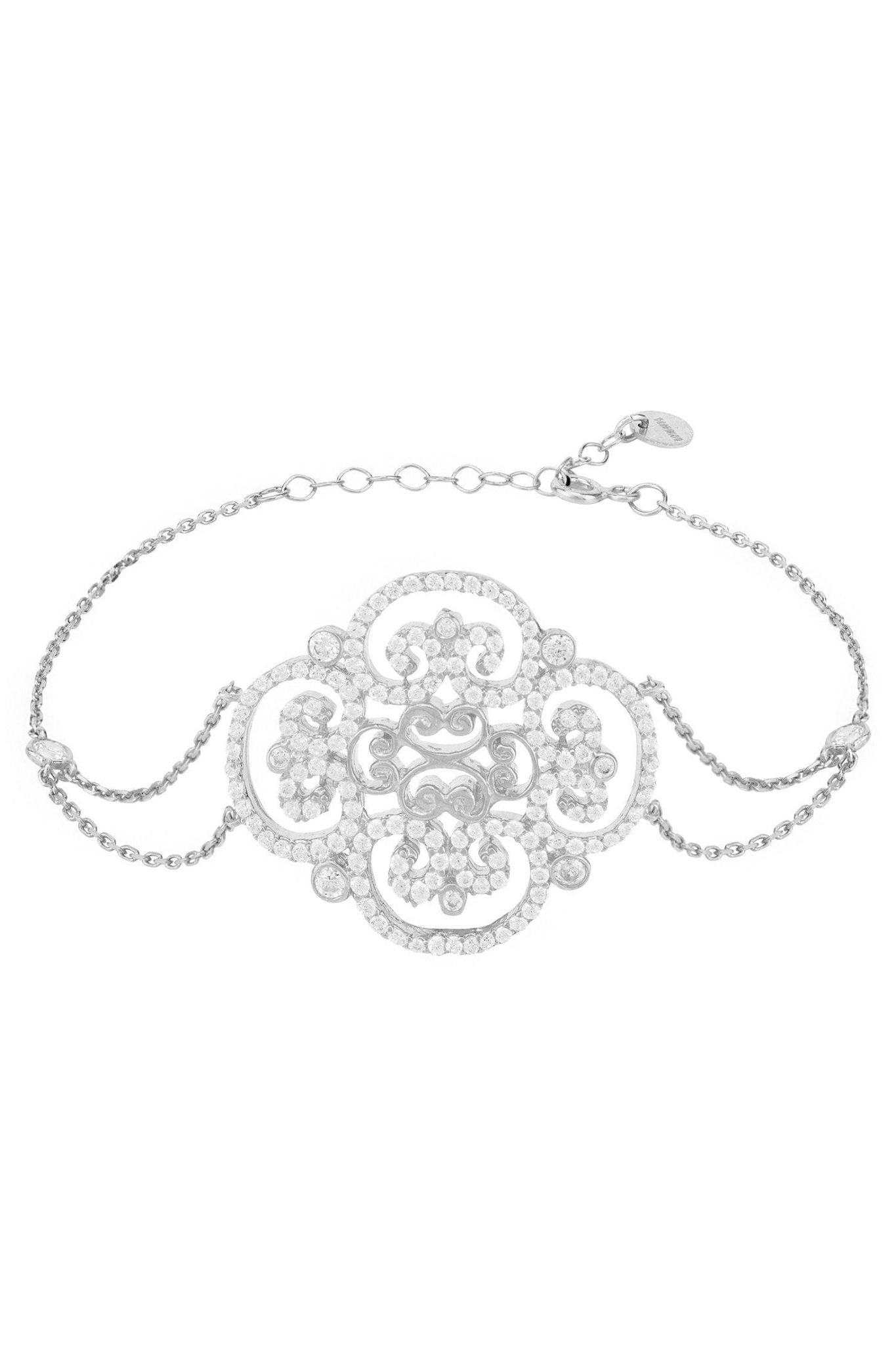 Clover Filigree Bracelet Silver - LATELITA Bracelets