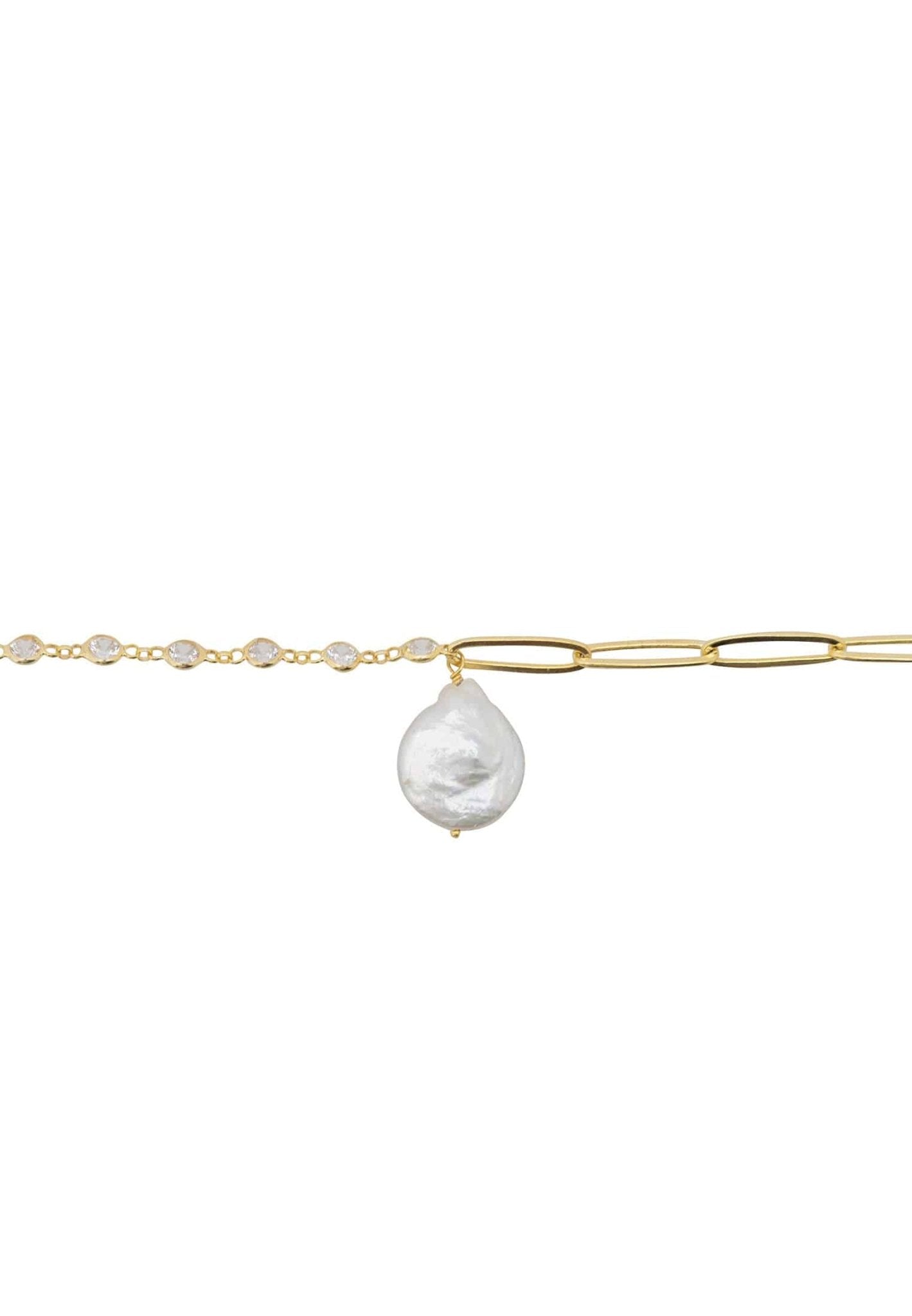 Coin Pearl Bracelet Gold - LATELITA Bracelets