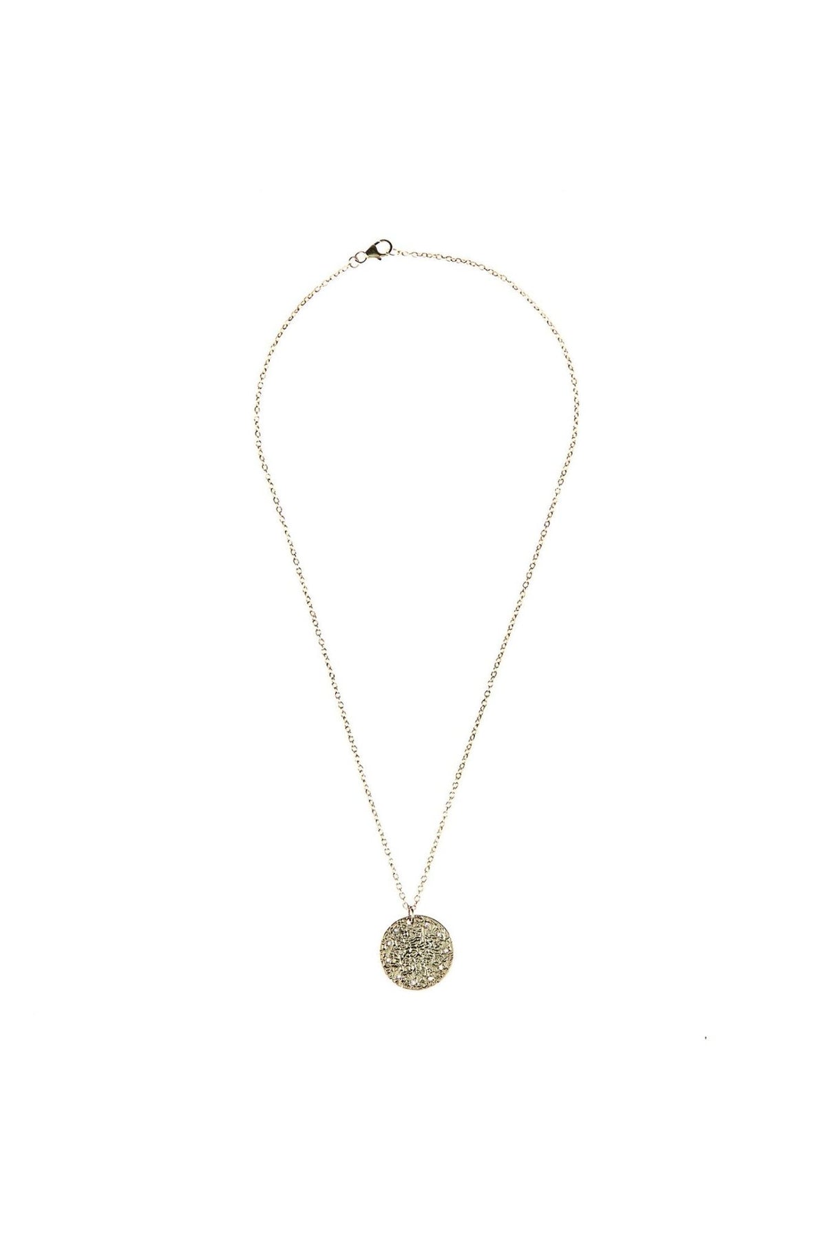 Cosmic Full Moon Necklace - White Topaz - LATELITA Necklaces