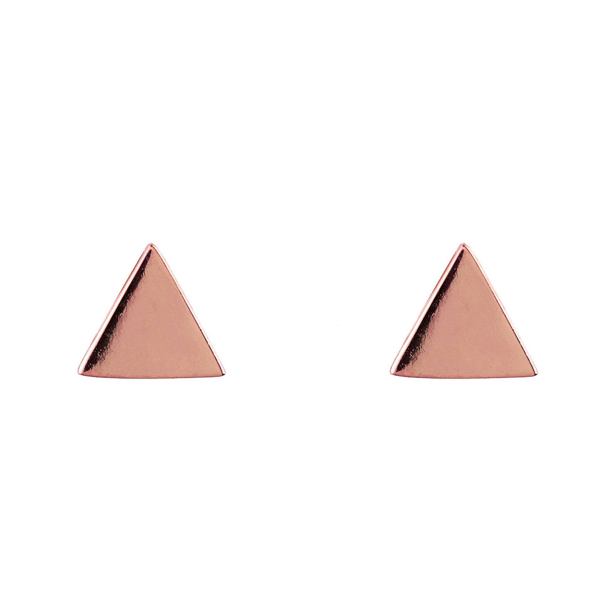Cosmic Triangle Stud Earrings - LATELITA Earrings
