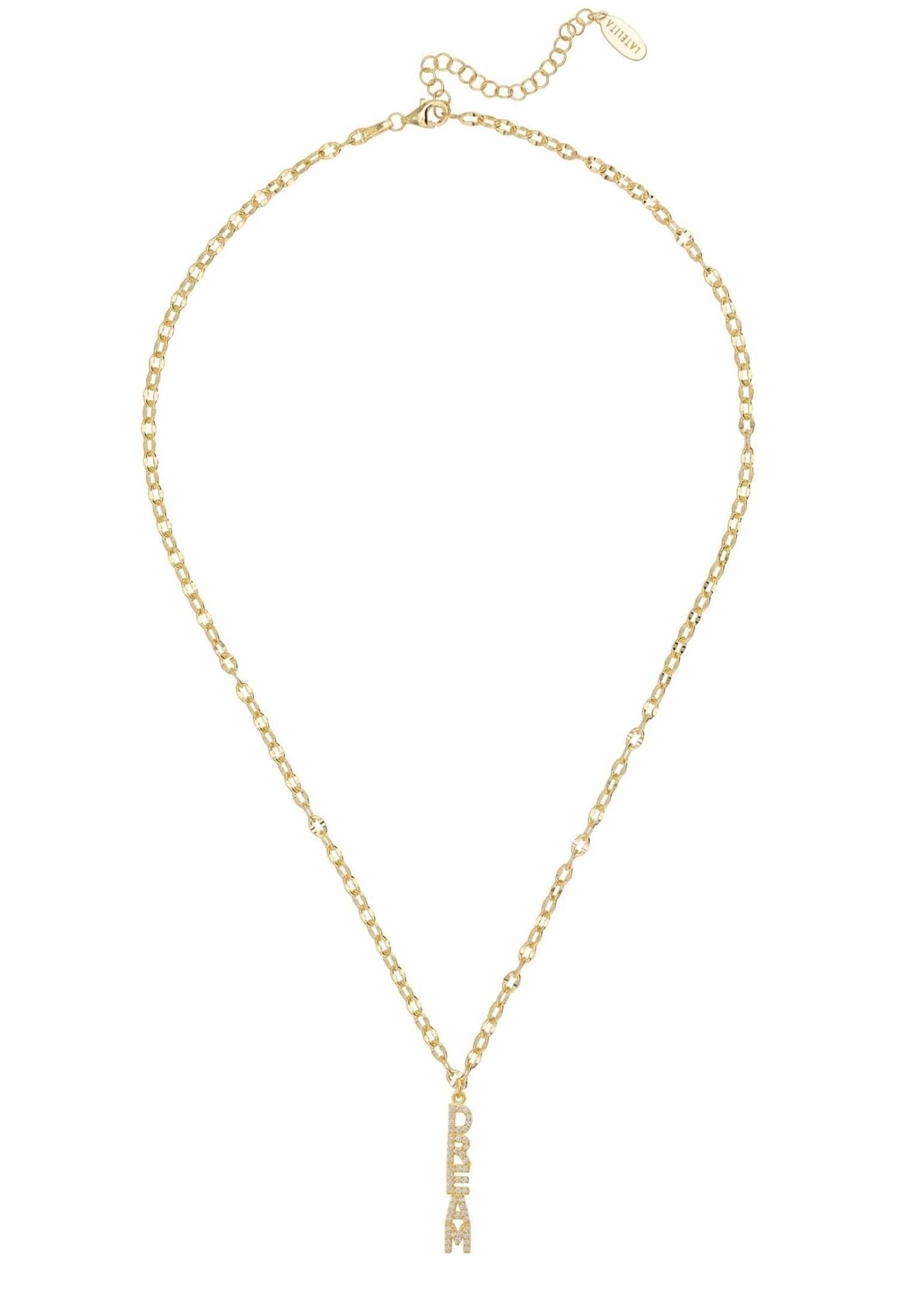 Dream Pendant Necklace Gold - LATELITA Necklaces