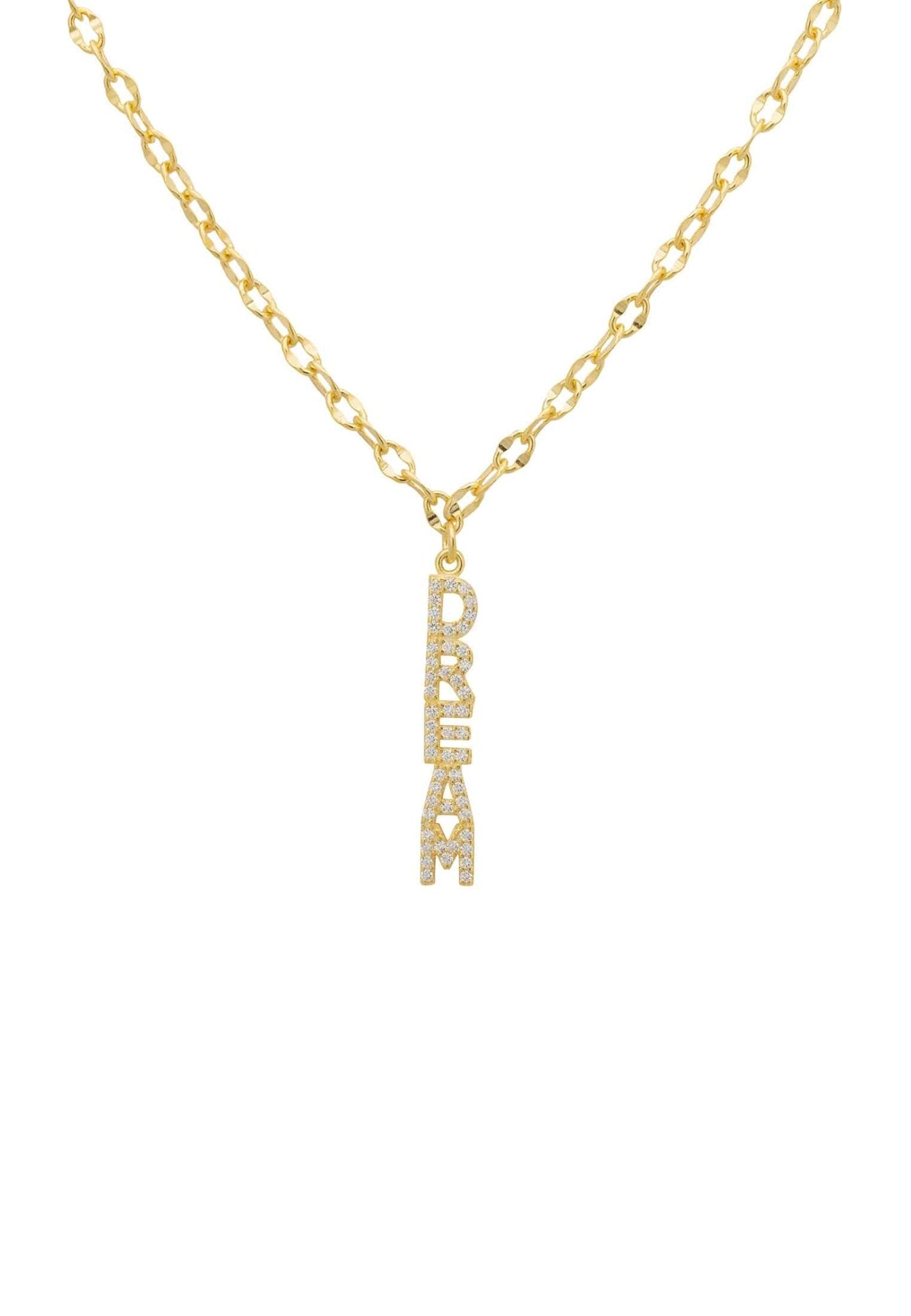 Dream Pendant Necklace Gold - LATELITA Necklaces