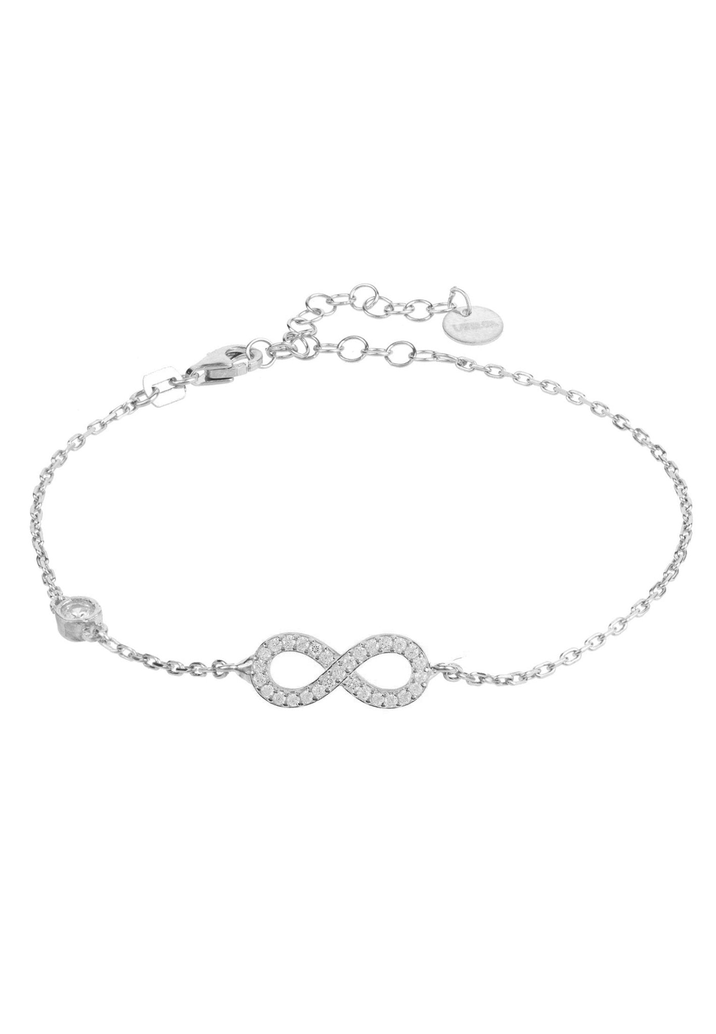 Eternity Infinity Bracelet Silver - LATELITA Bracelets