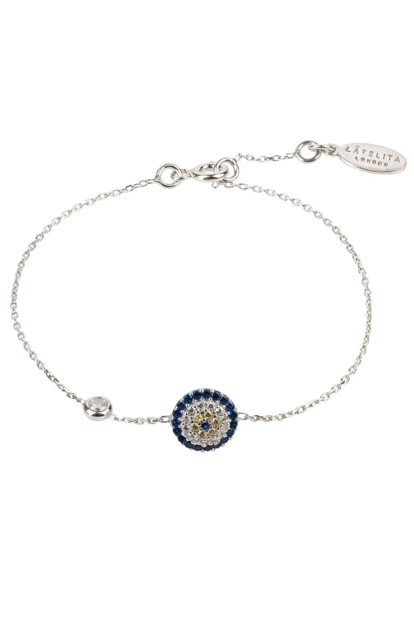 Evil Eye Bracelet Silver - LATELITA Bracelets