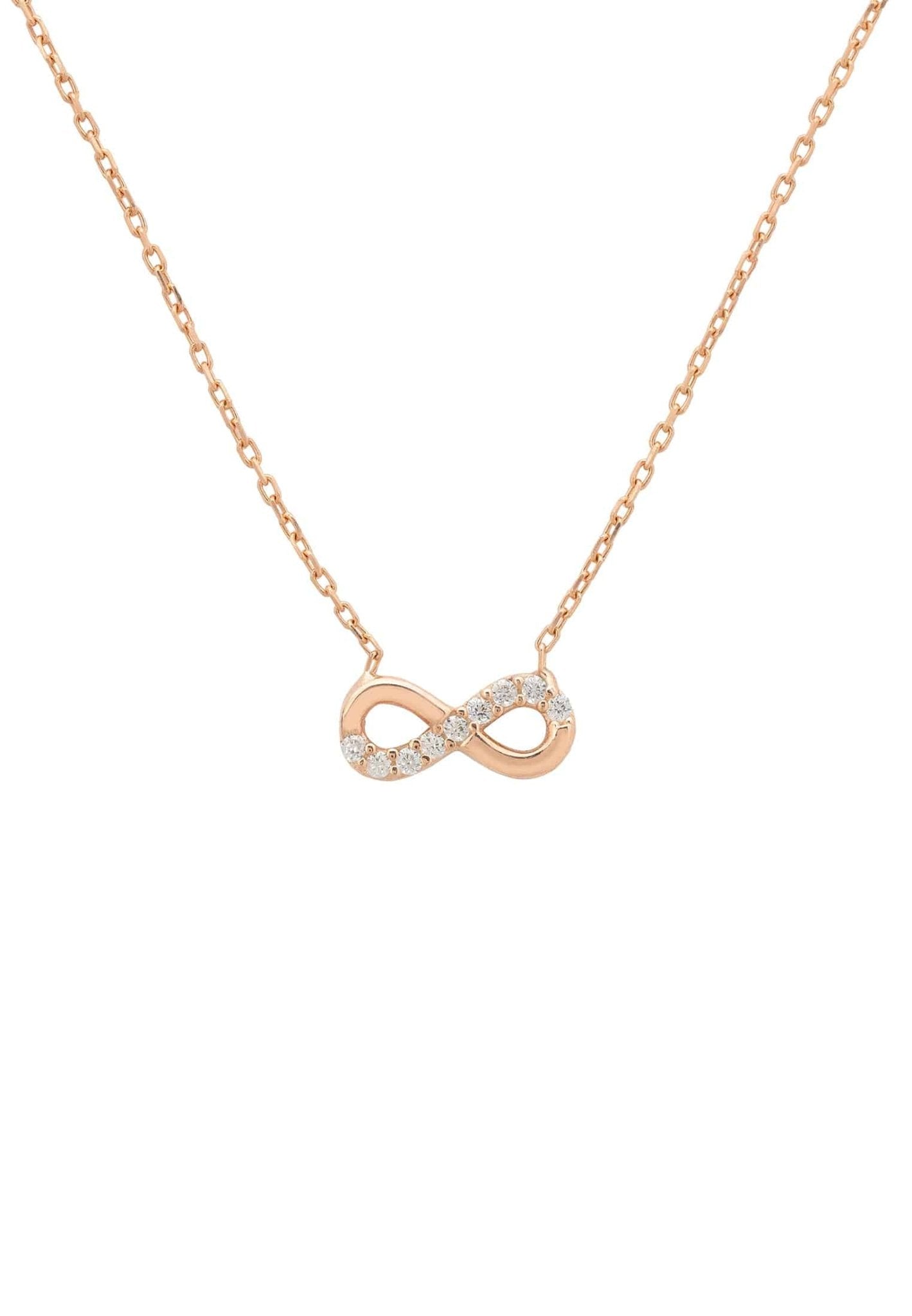 For All Eternity Necklace Rosegold - LATELITA Necklaces
