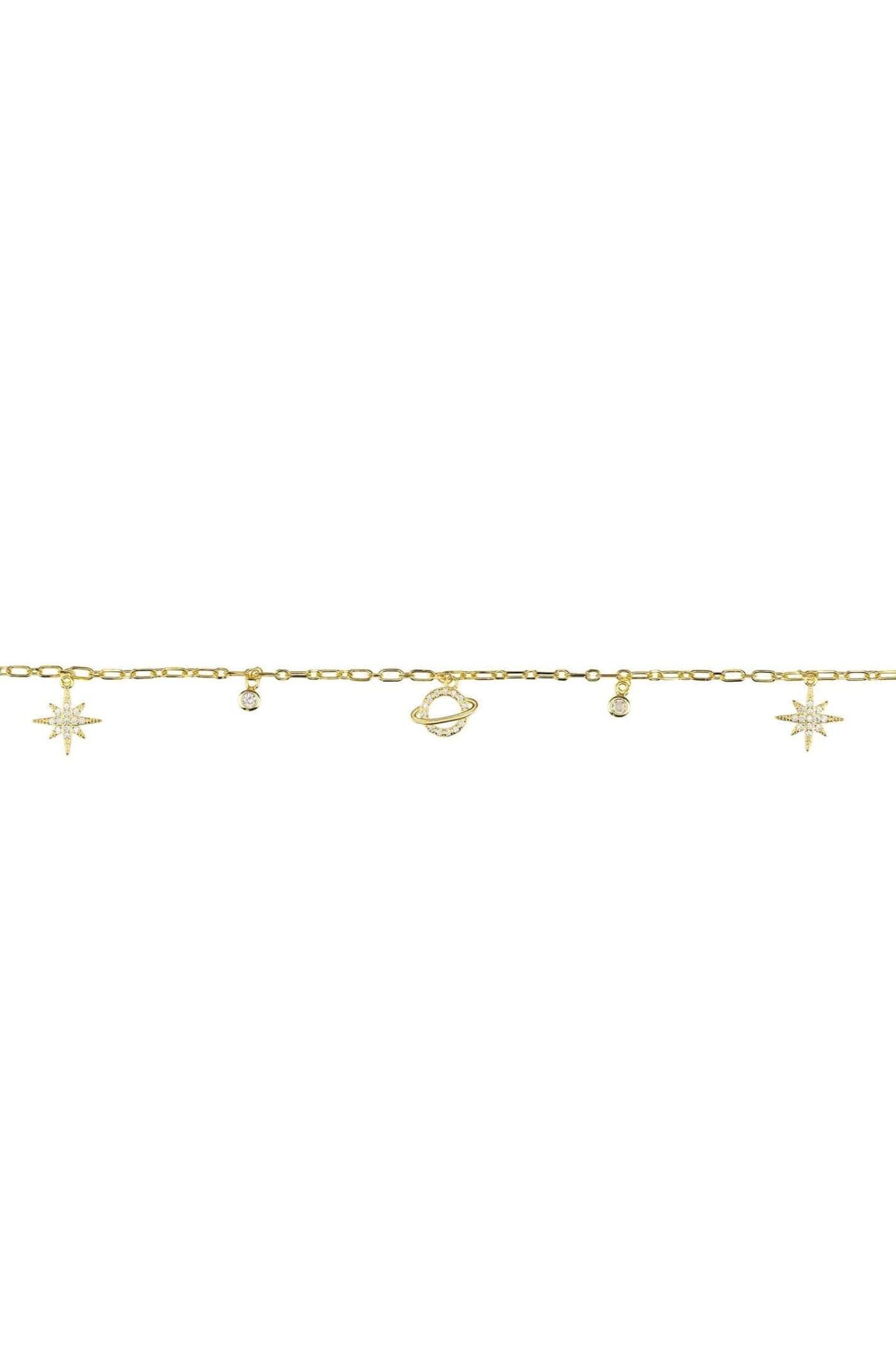 Galactic Anklet Gold - LATELITA Anklet