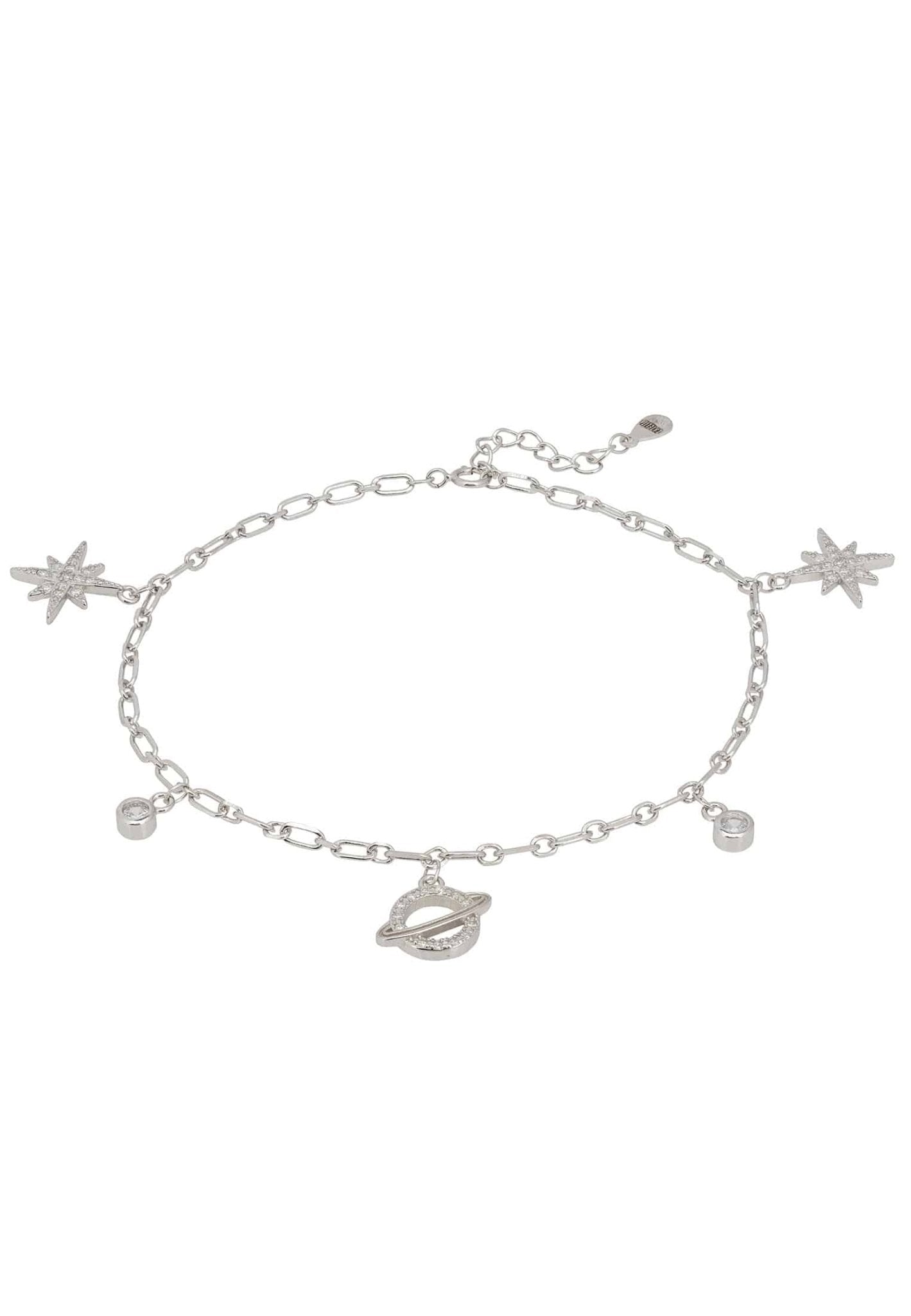 Galactic Anklet Silver - LATELITA Anklet