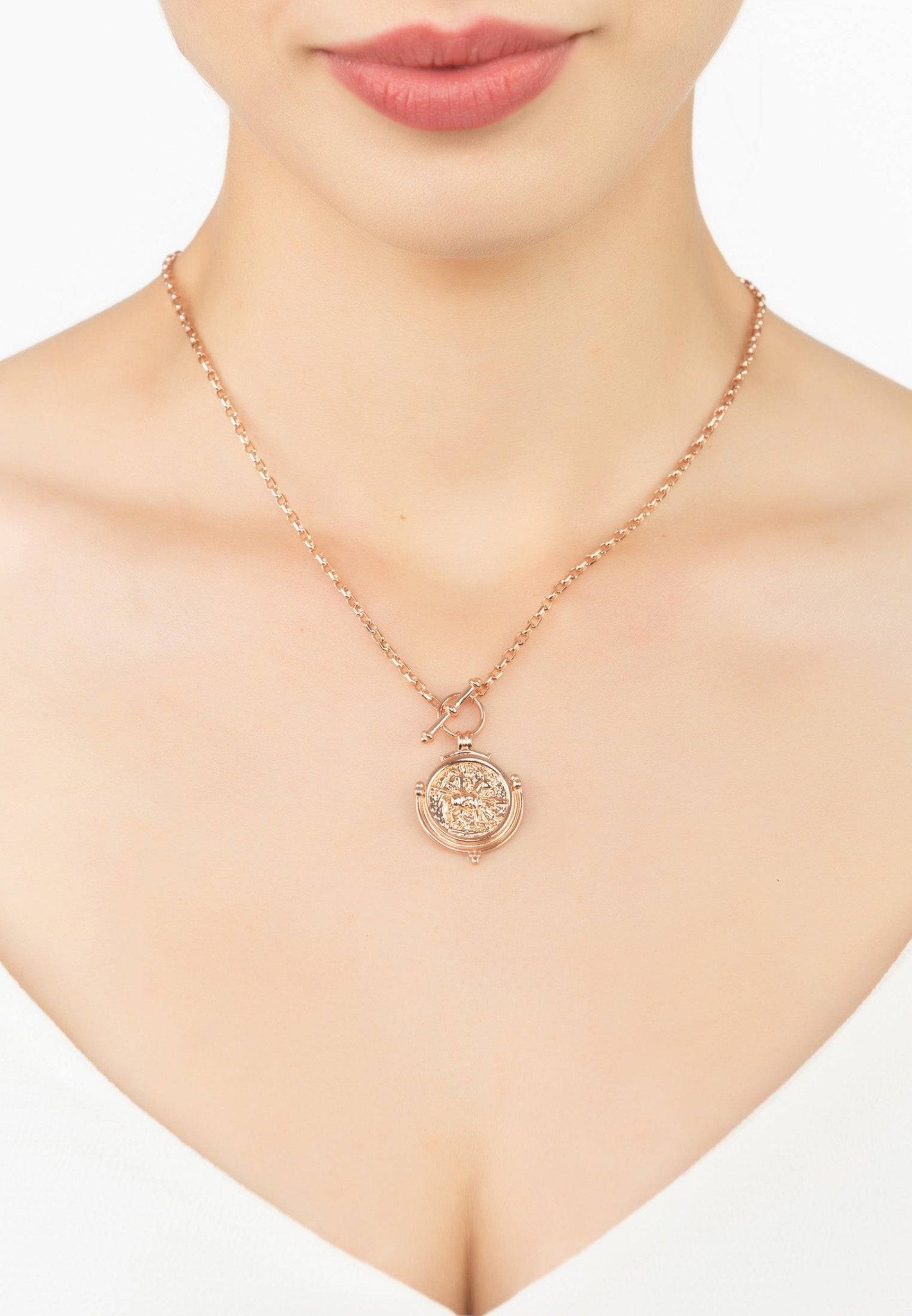 Godiva Necklace Rosegold - LATELITA Necklaces