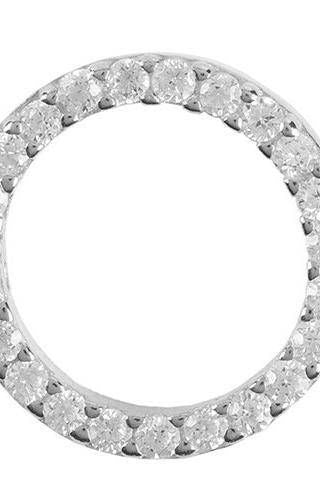 Halo Sparkling Circle Bracelet Silver - LATELITA Bracelets