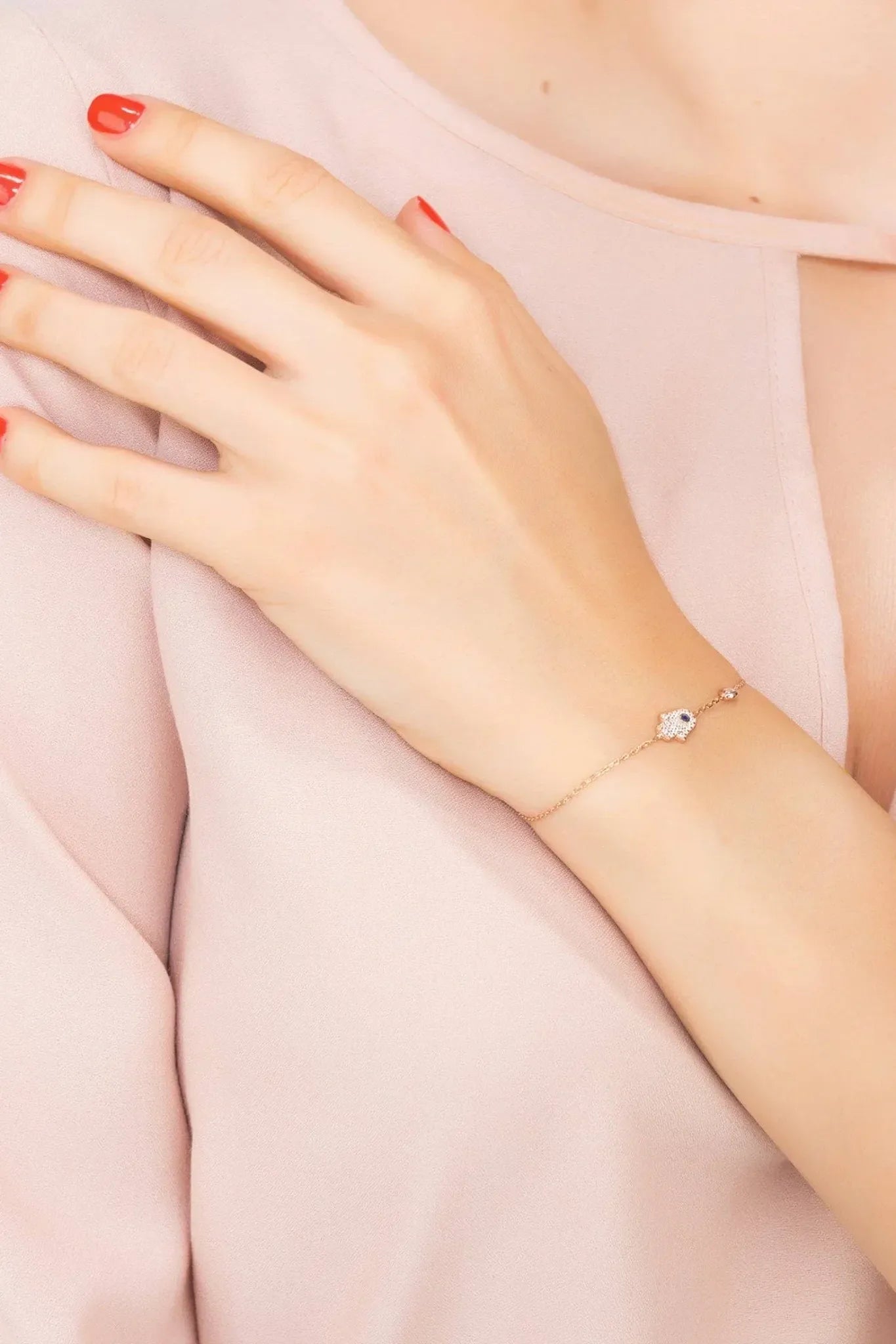 Hamsa Hand Bracelet - LATELITA Bracelets
