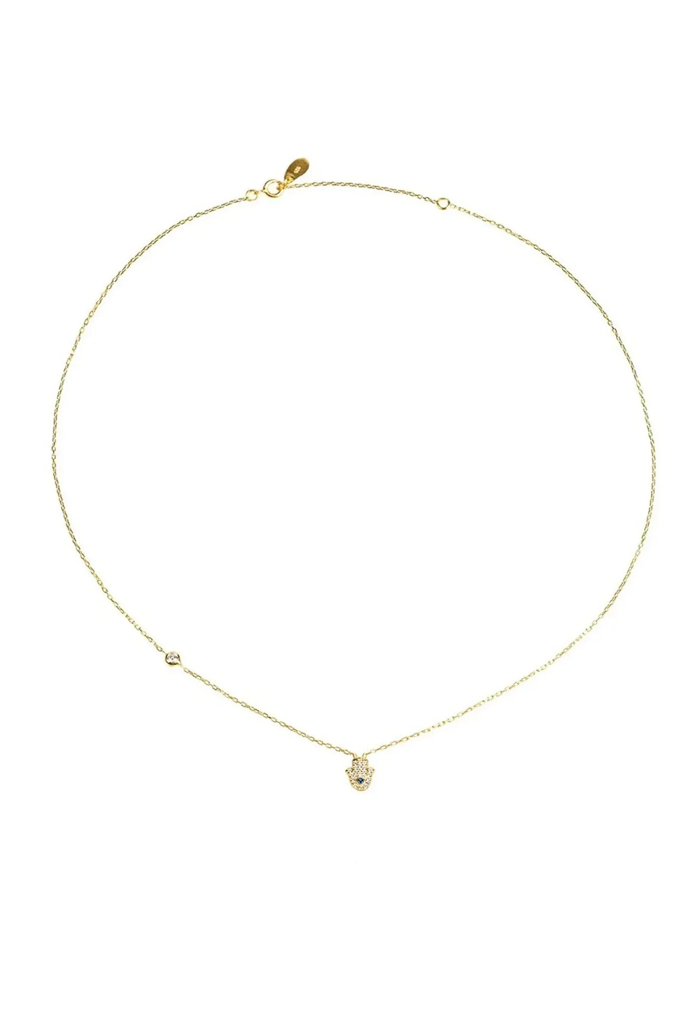 Hamsa Hand Necklace - LATELITA Necklaces