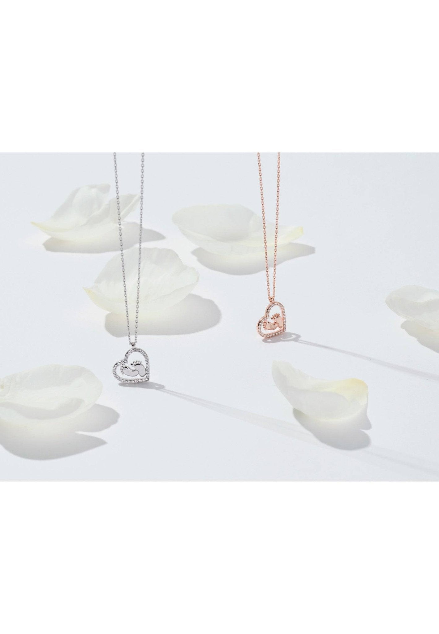Heart Mum Pendant Necklace Silver - LATELITA Necklaces