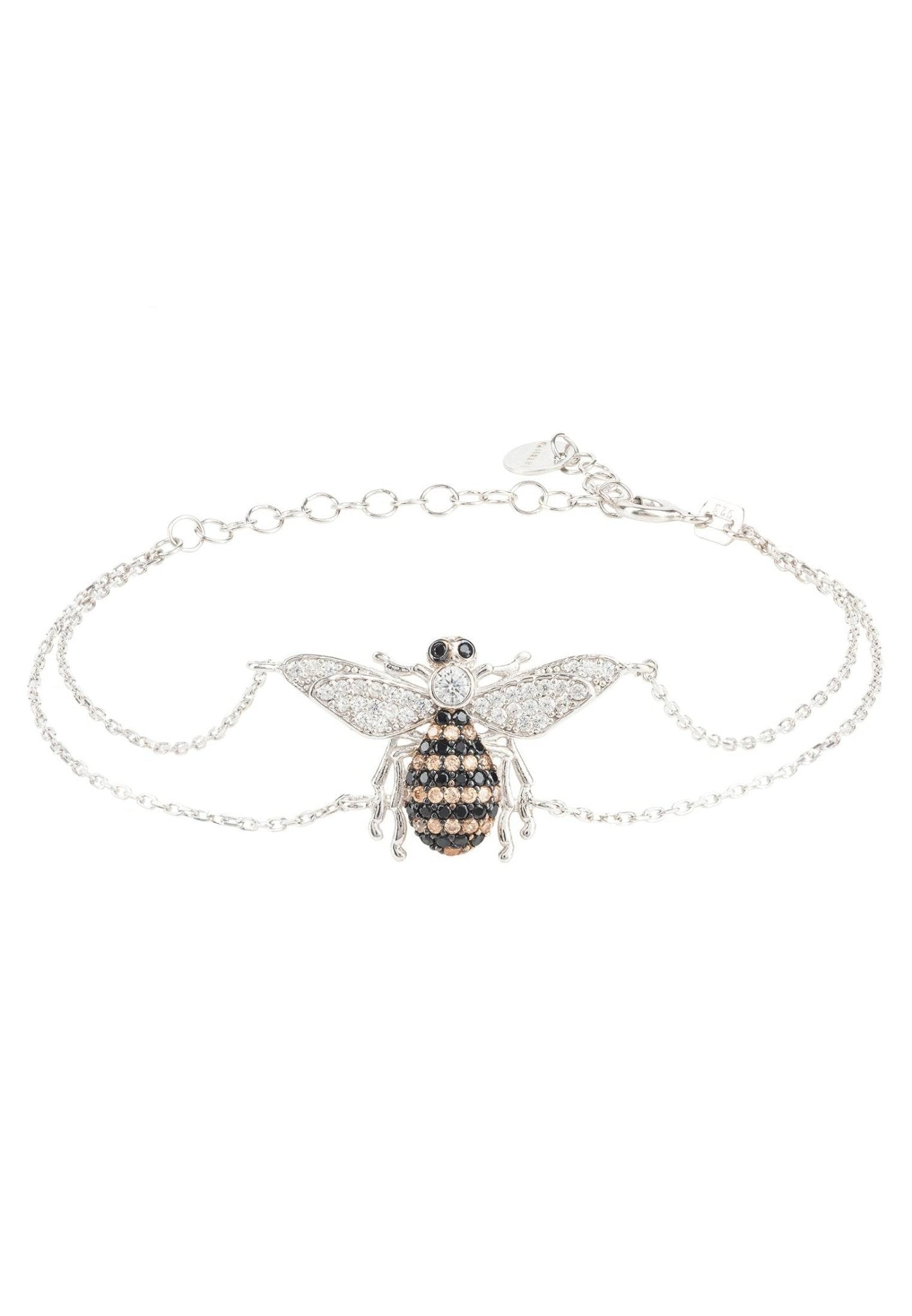 Honey Bee Bracelet Silver - LATELITA Bracelets