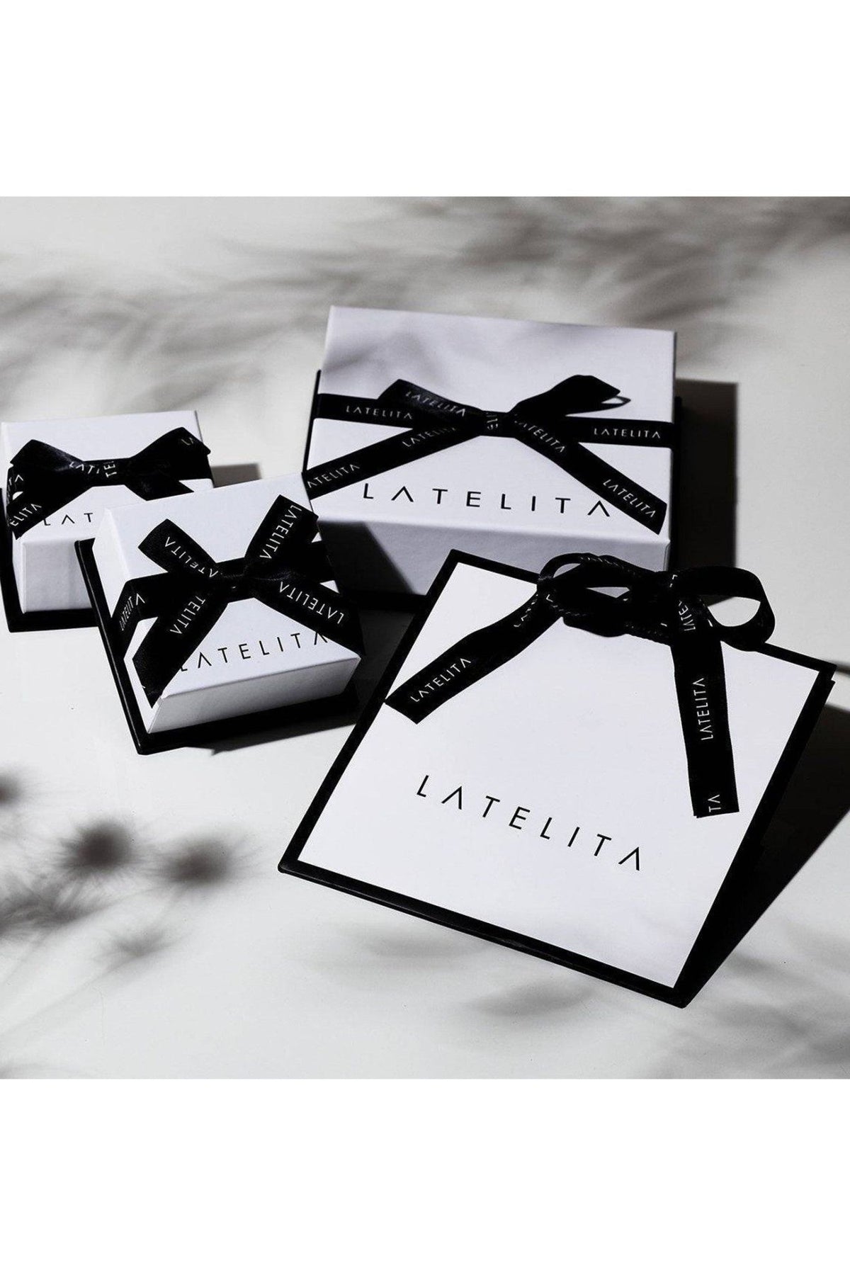 Large Star Burst Drop Earrings Silver - LATELITA Earrings