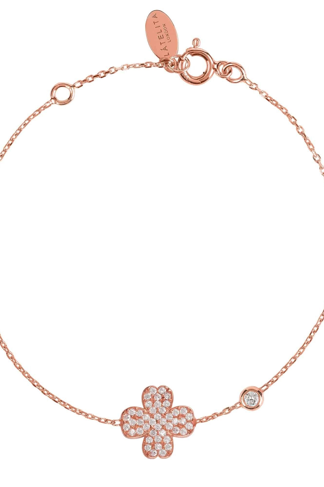 Lucky Four Leaf Clover Bracelet - LATELITA Bracelets