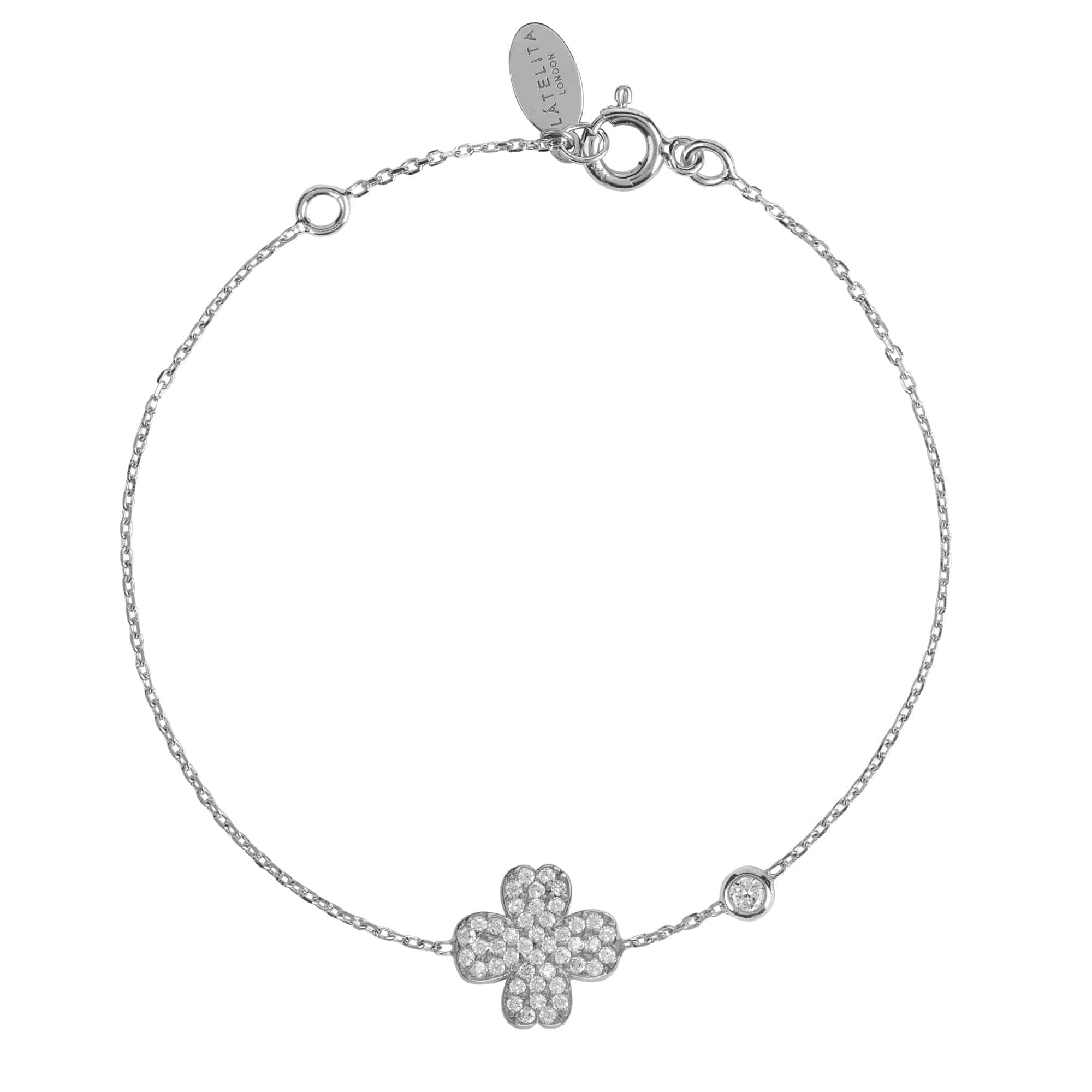 Lucky Four Leaf Clover Bracelet - LATELITA Bracelets