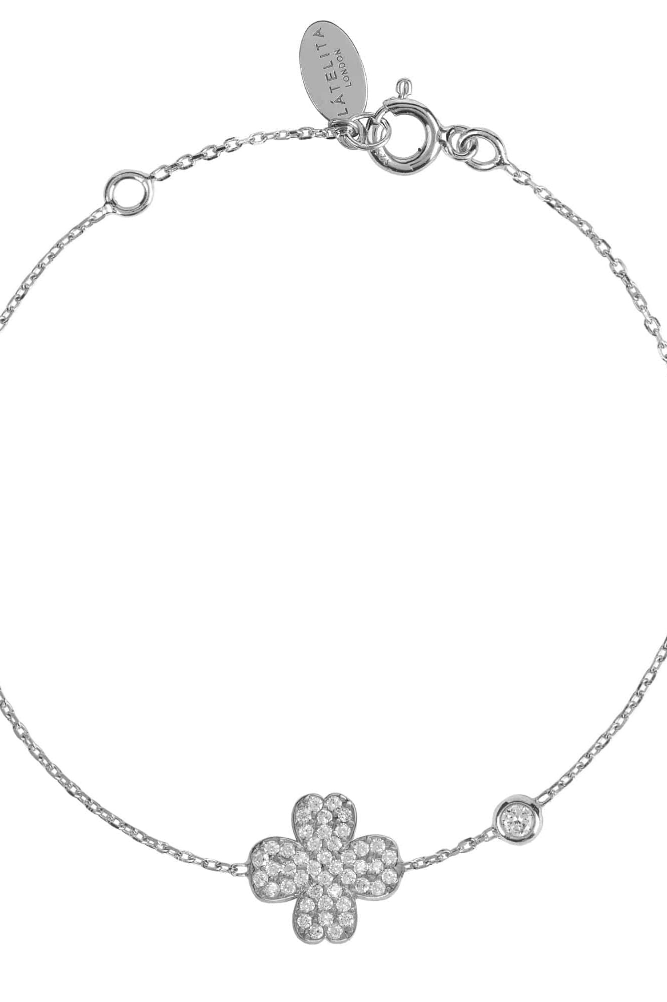 Lucky Four Leaf Clover Bracelet - LATELITA Bracelets