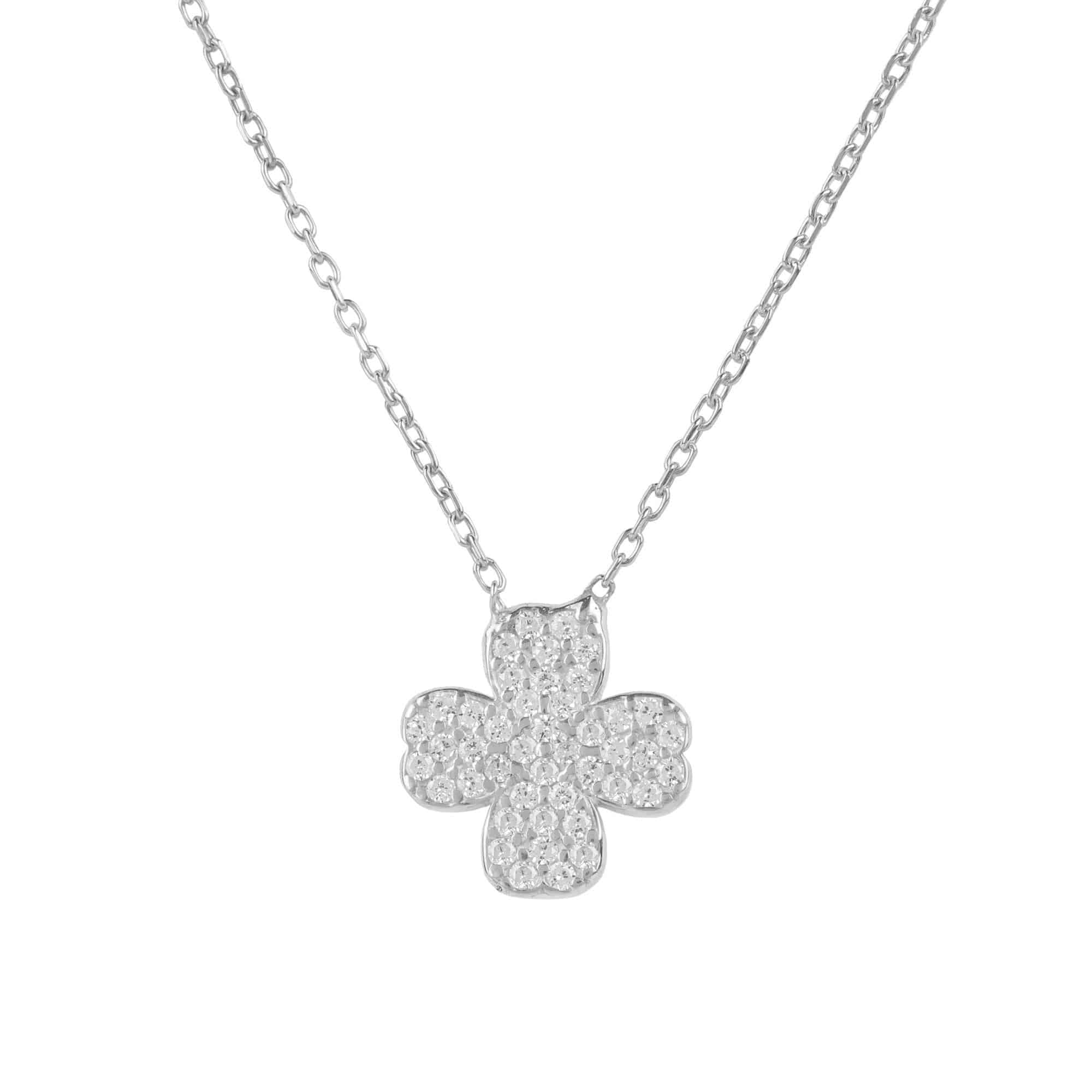 Lucky Four Leaf Clover Necklace - LATELITA Necklaces