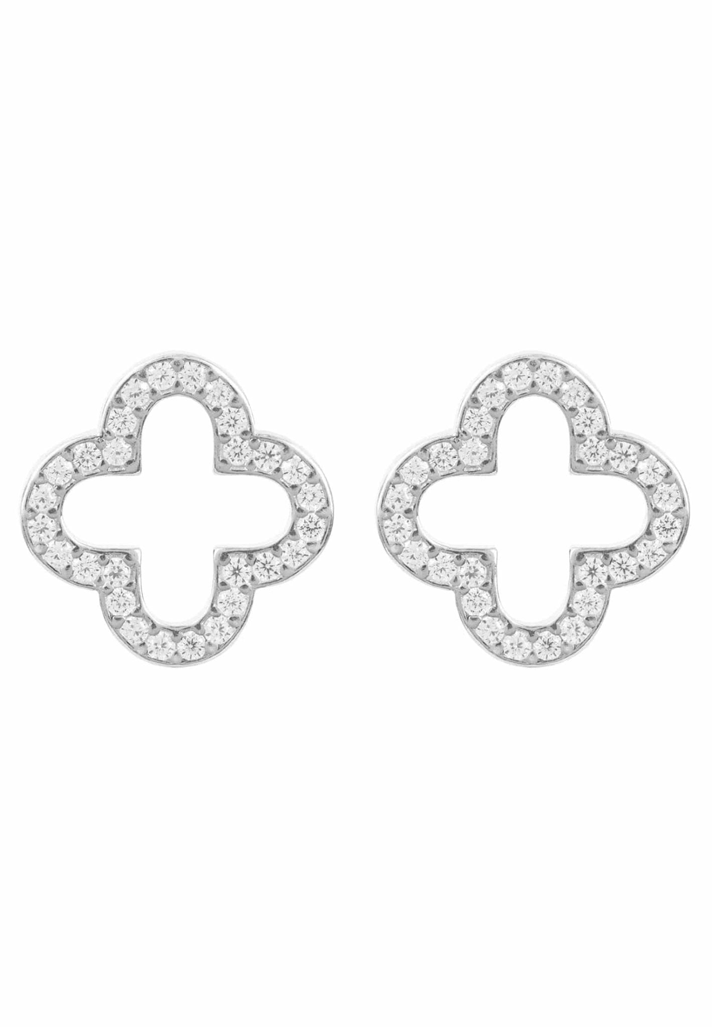Open Clover Earrings - LATELITA Earrings
