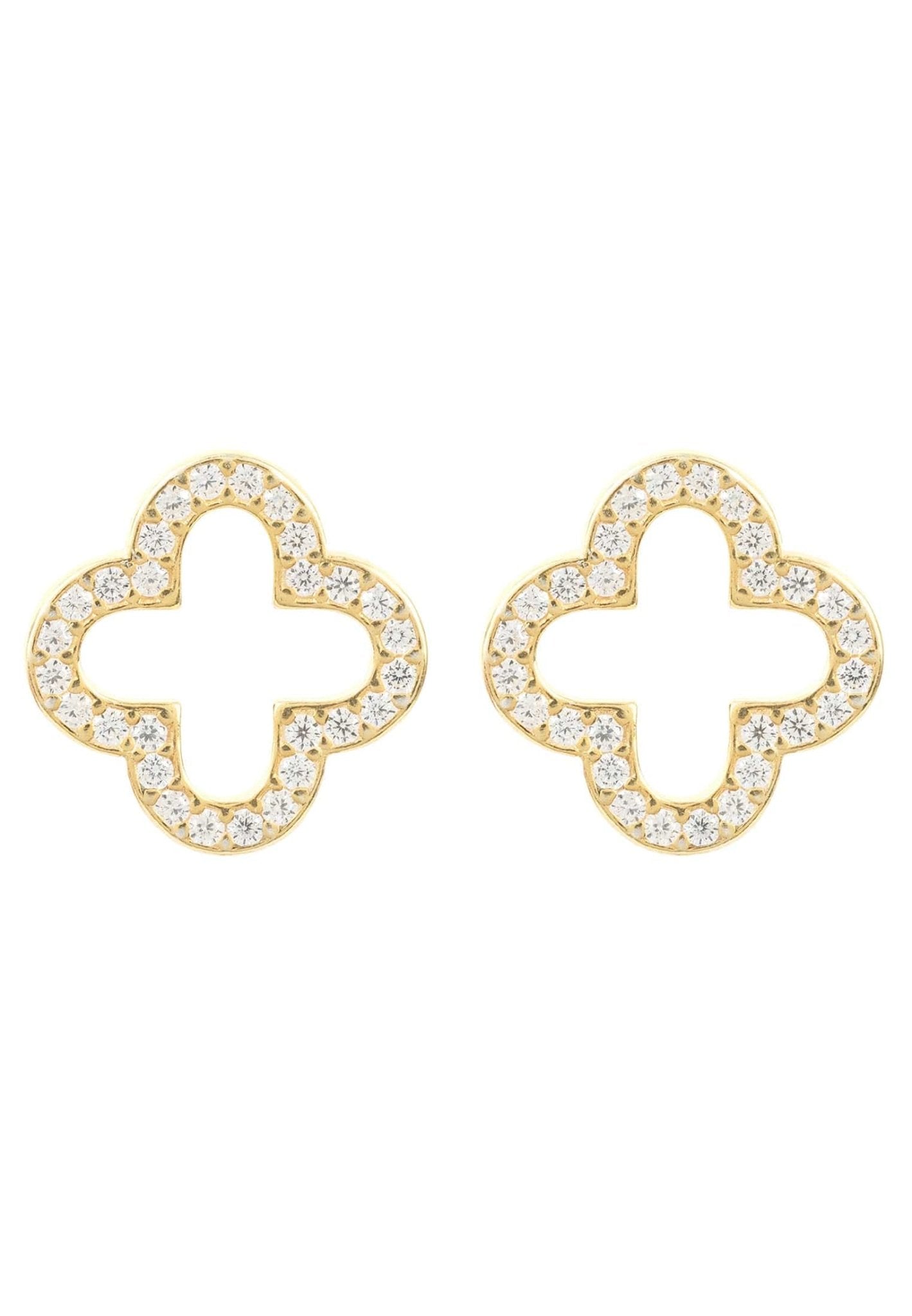 Open Clover Earrings - LATELITA Earrings