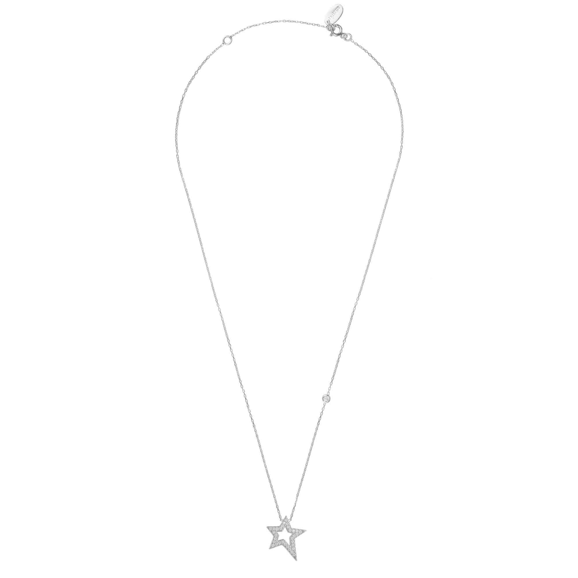 Open Star Pendant Necklace - LATELITA Necklaces