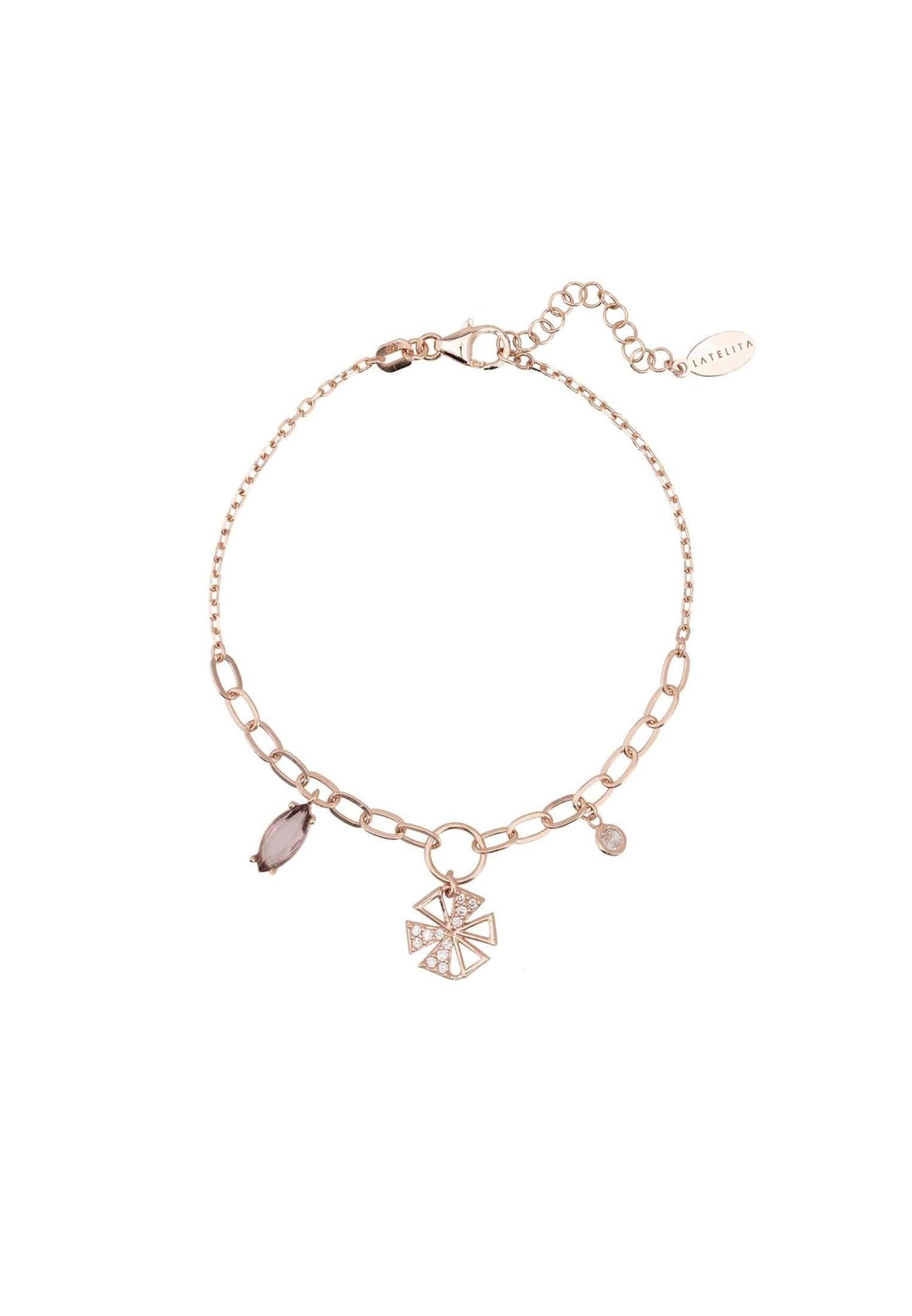 Paris Bracelet Rosegold - LATELITA Bracelets