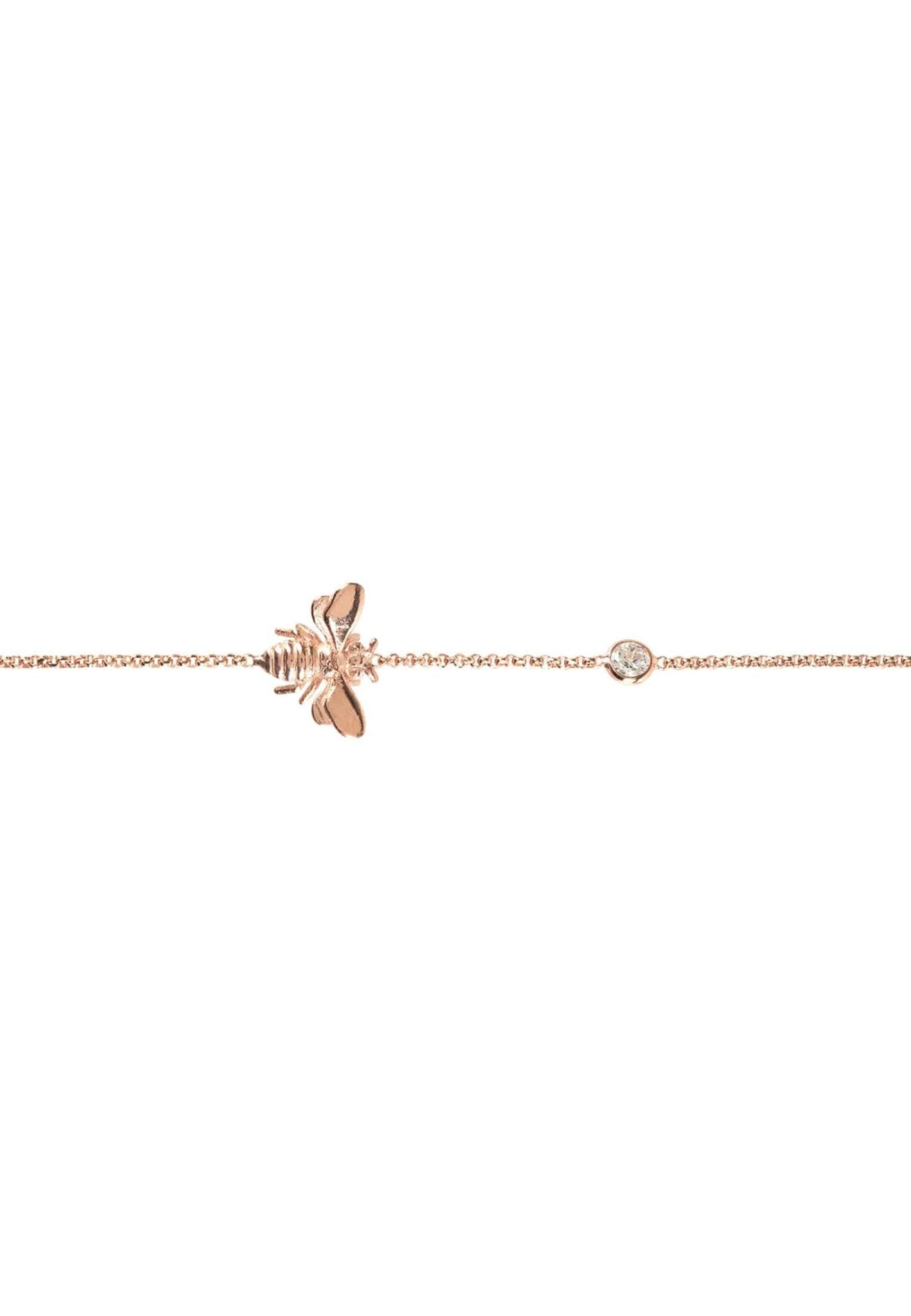 Queen Bee Bracelet Rosegold - LATELITA Bracelets
