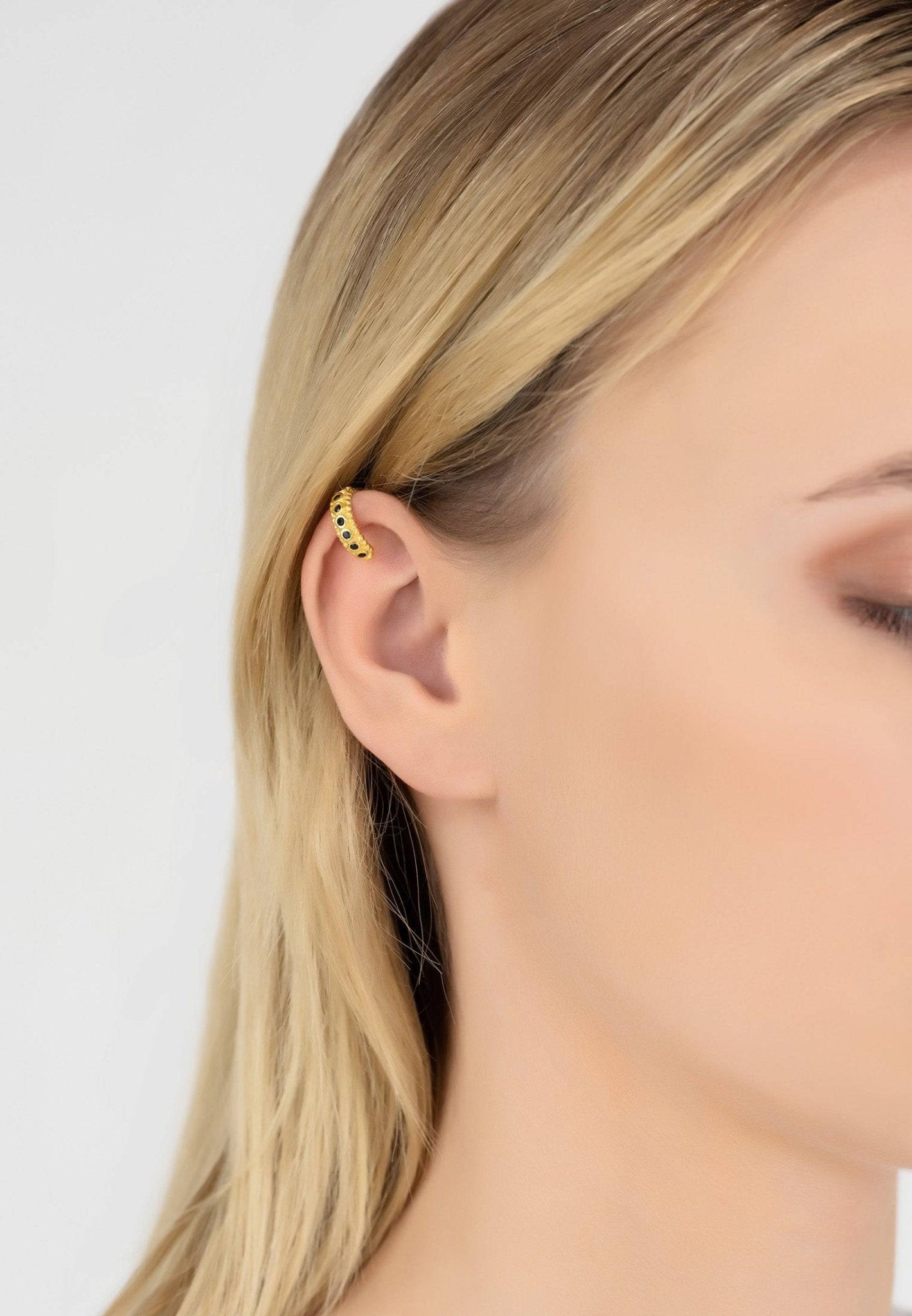 Shoreditch Ear Cuff Gold - LATELITA Earrings