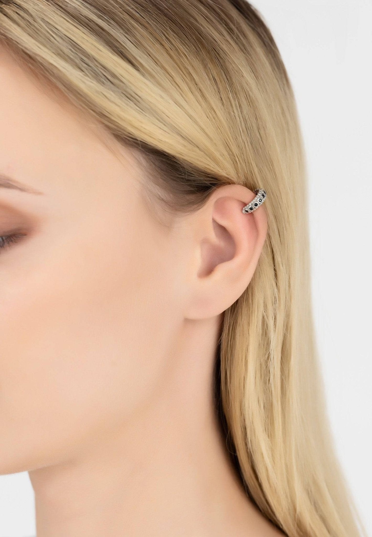 Shoreditch Ear Cuff Silver - LATELITA Earrings