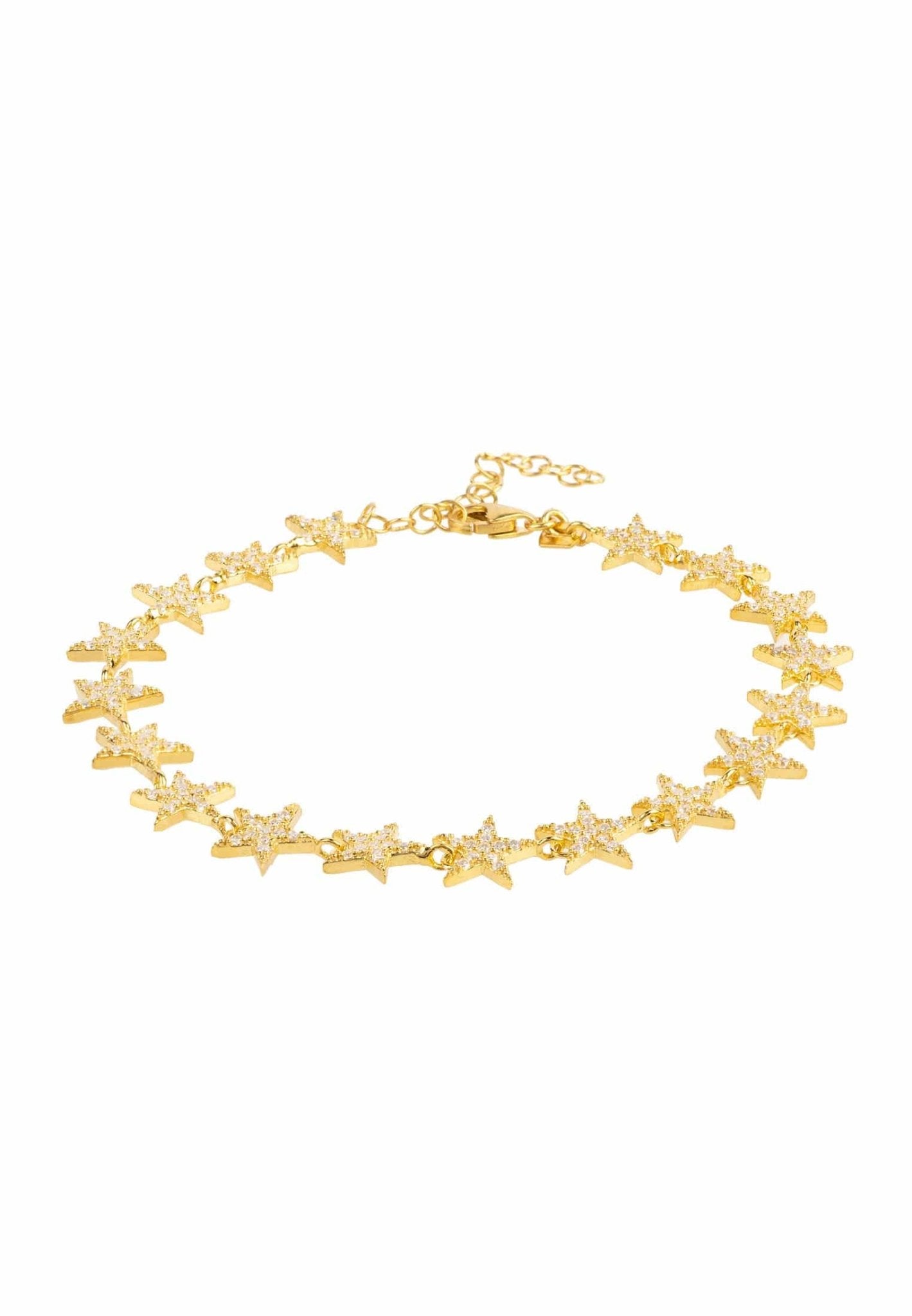 Star Strand Tennis Bracelet Gold - LATELITA Bracelets