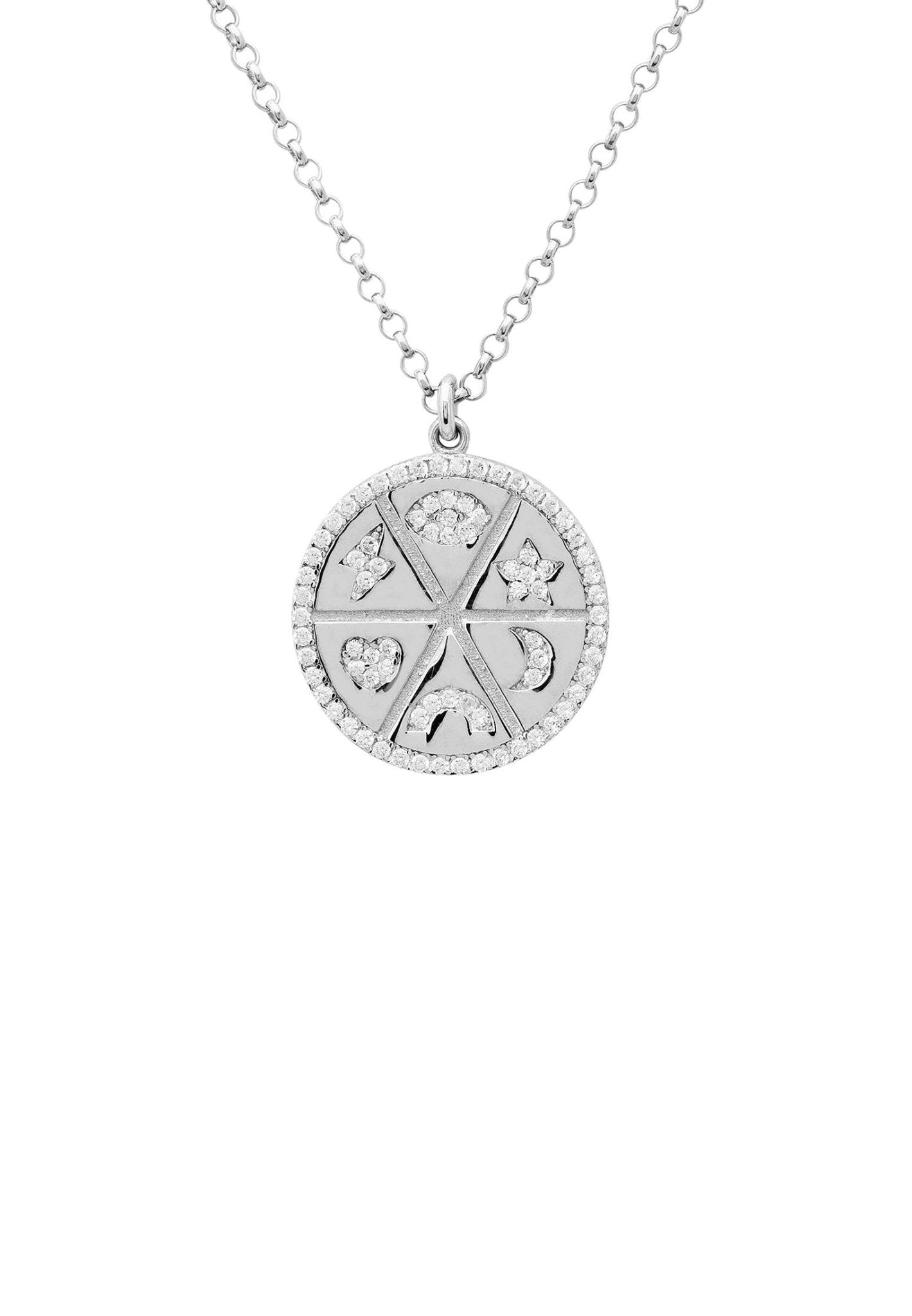 Talisman Necklace Silver - LATELITA Necklaces
