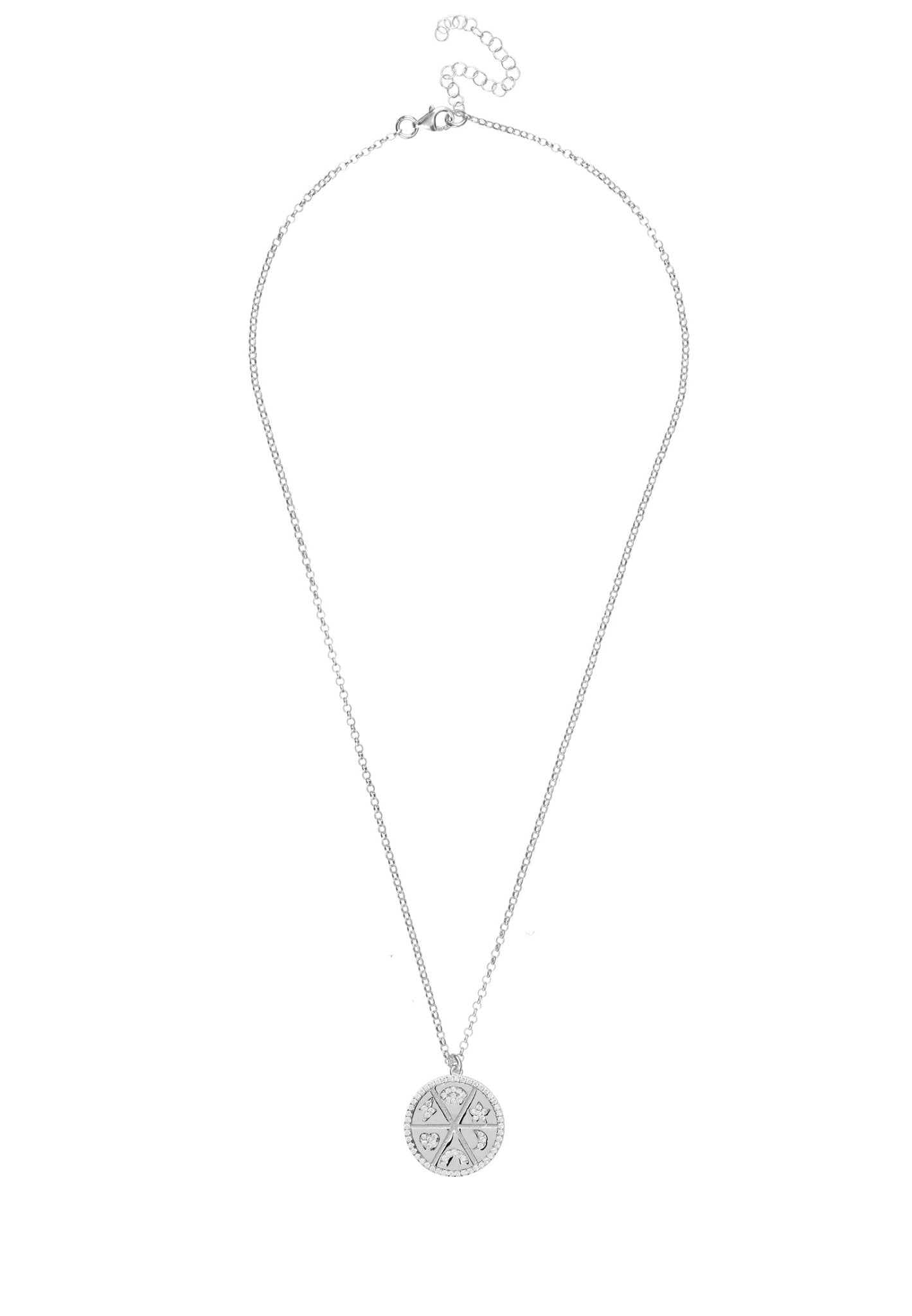 Talisman Necklace Silver - LATELITA Necklaces