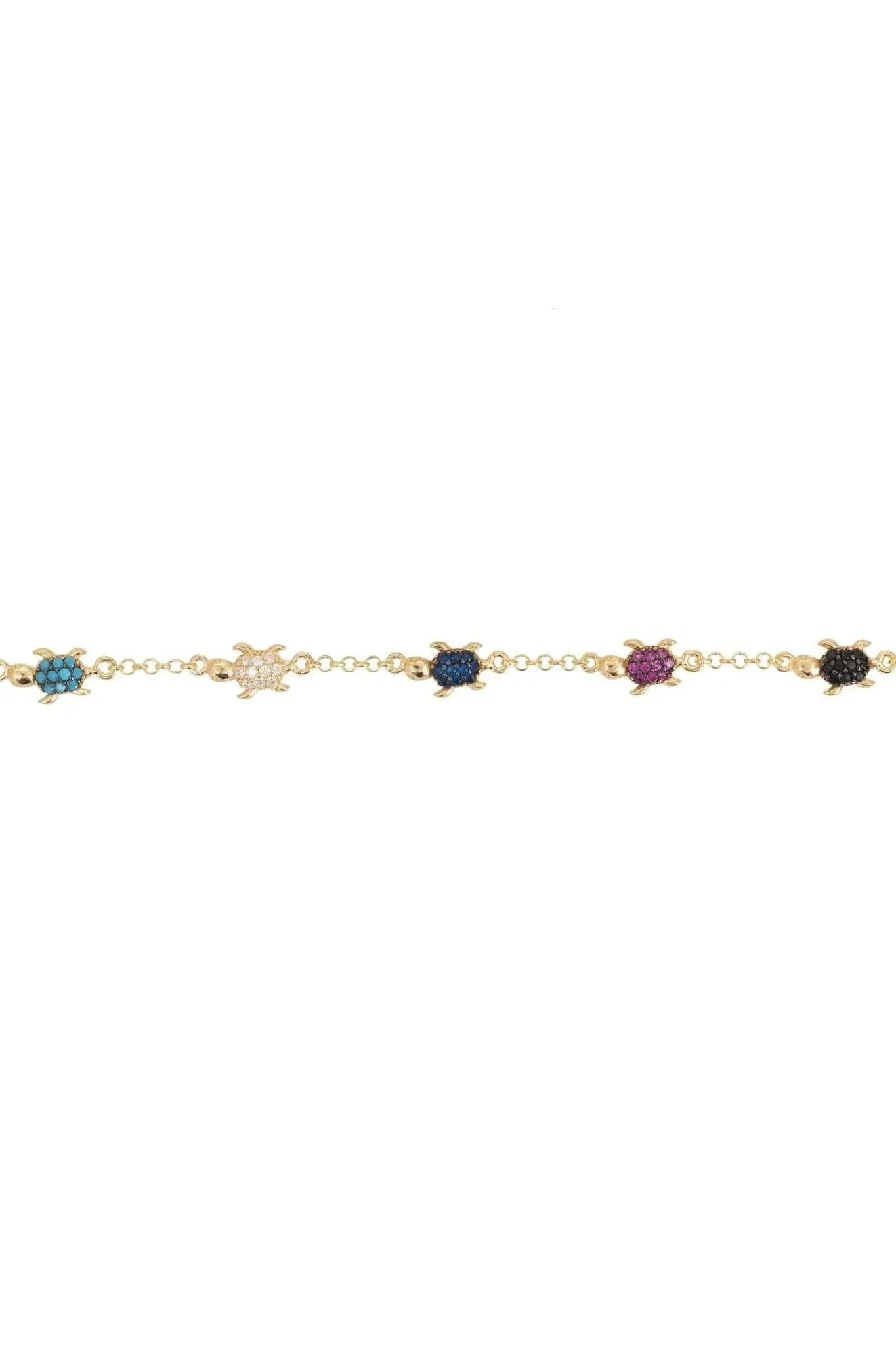 Turtles Bracelet Gold - LATELITA Bracelets