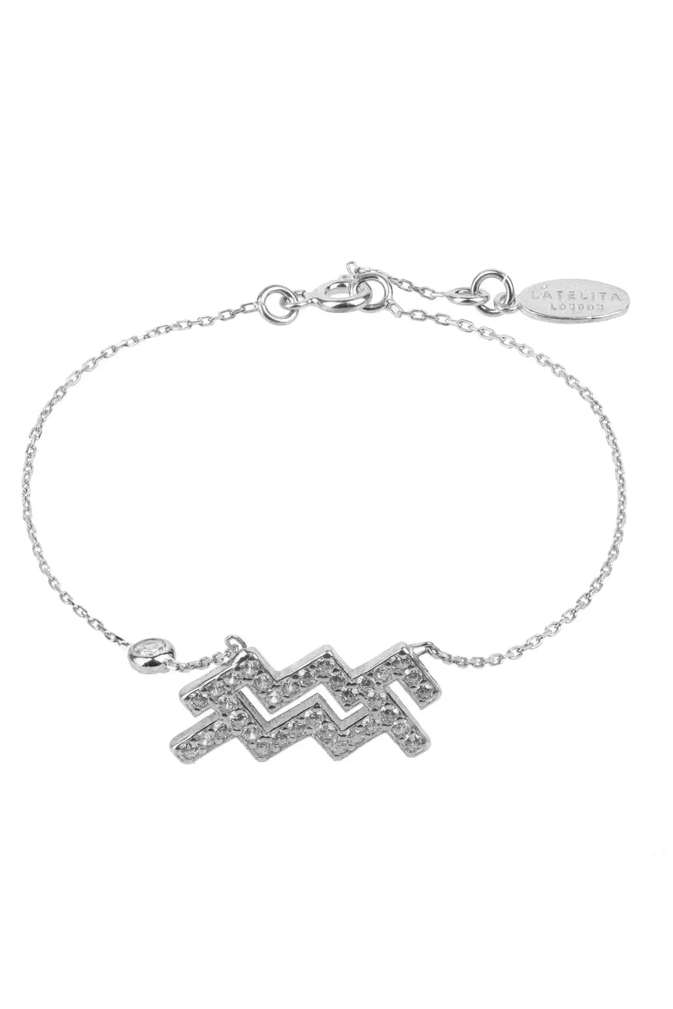 Zodiac Horoscope Star Sign Bracelet Aquarius - LATELITA Bracelets