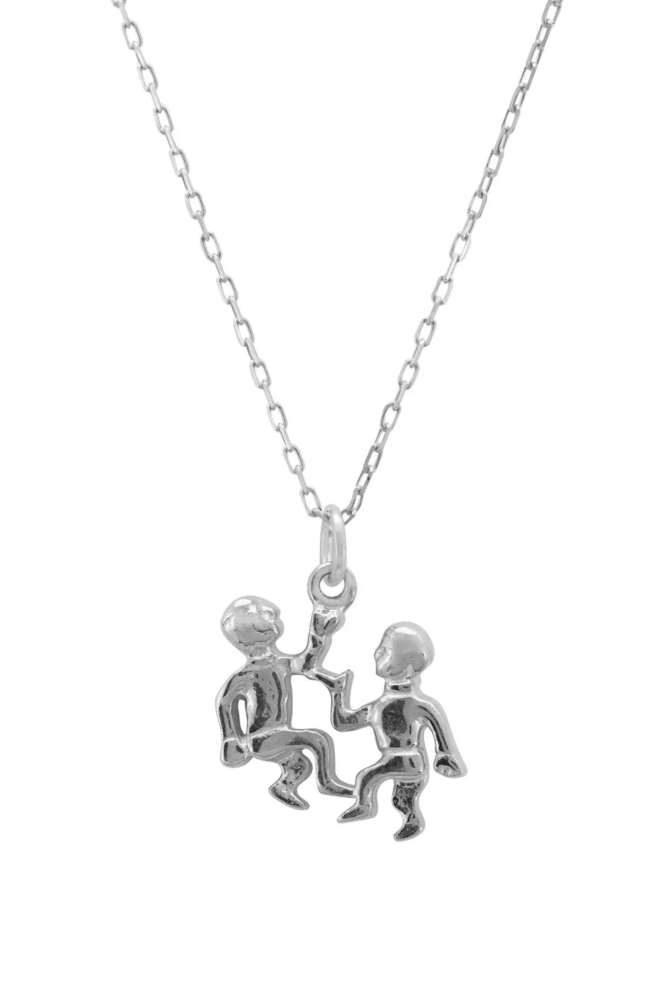 Zodiac Star Sign Necklace Silver Gemini - LATELITA Necklaces