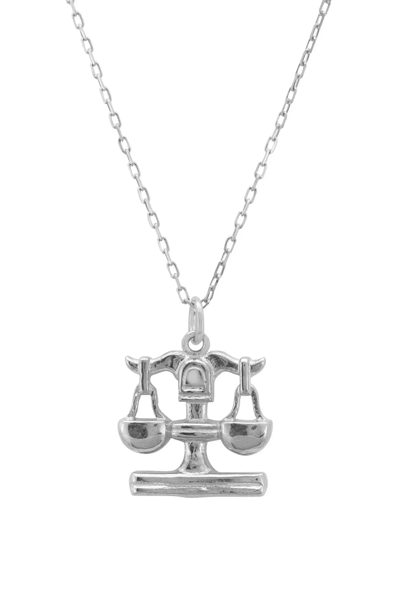 Zodiac Star Sign Necklace Silver Libra - LATELITA Necklaces